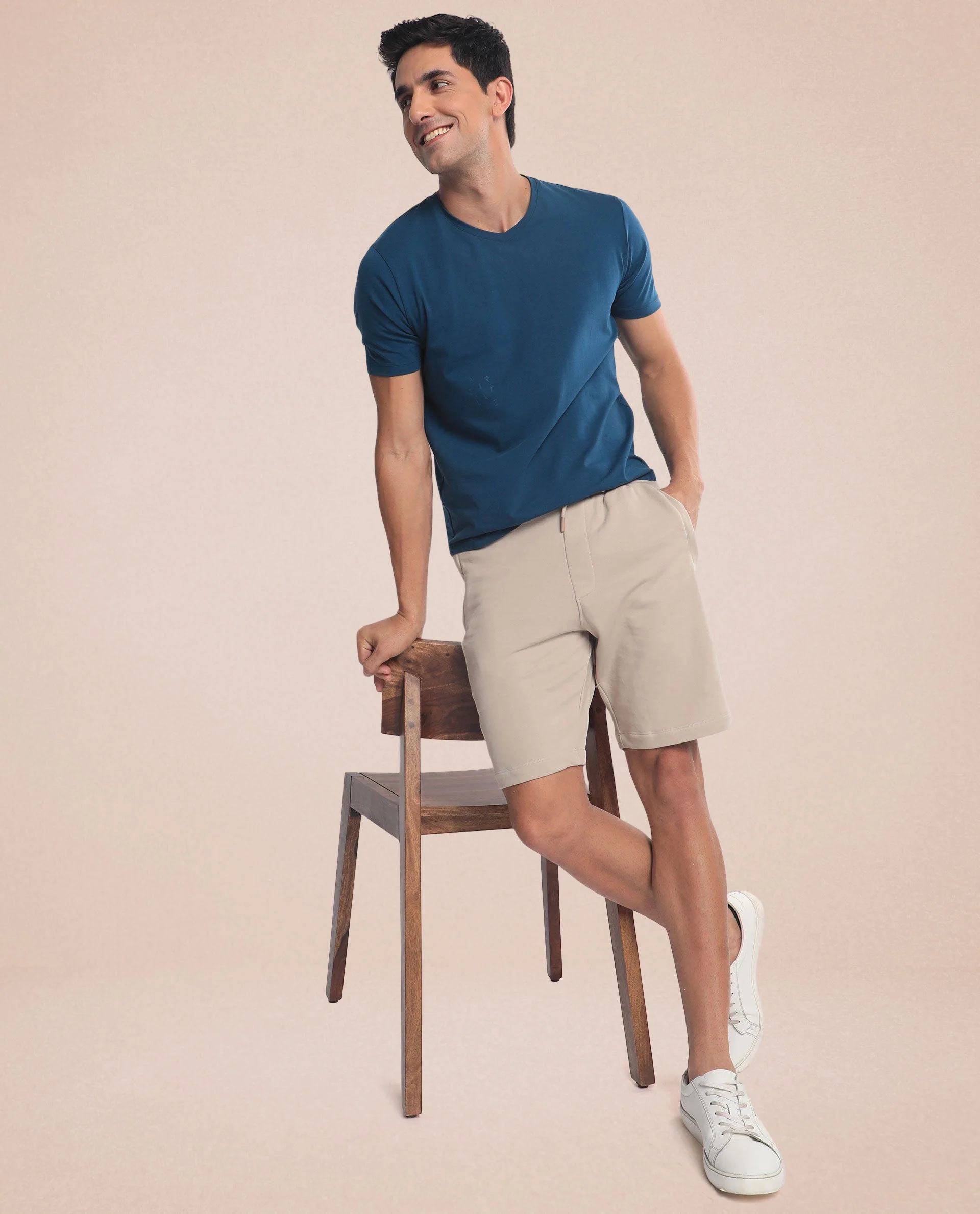 Shorts Sand Beige Men - Image 7