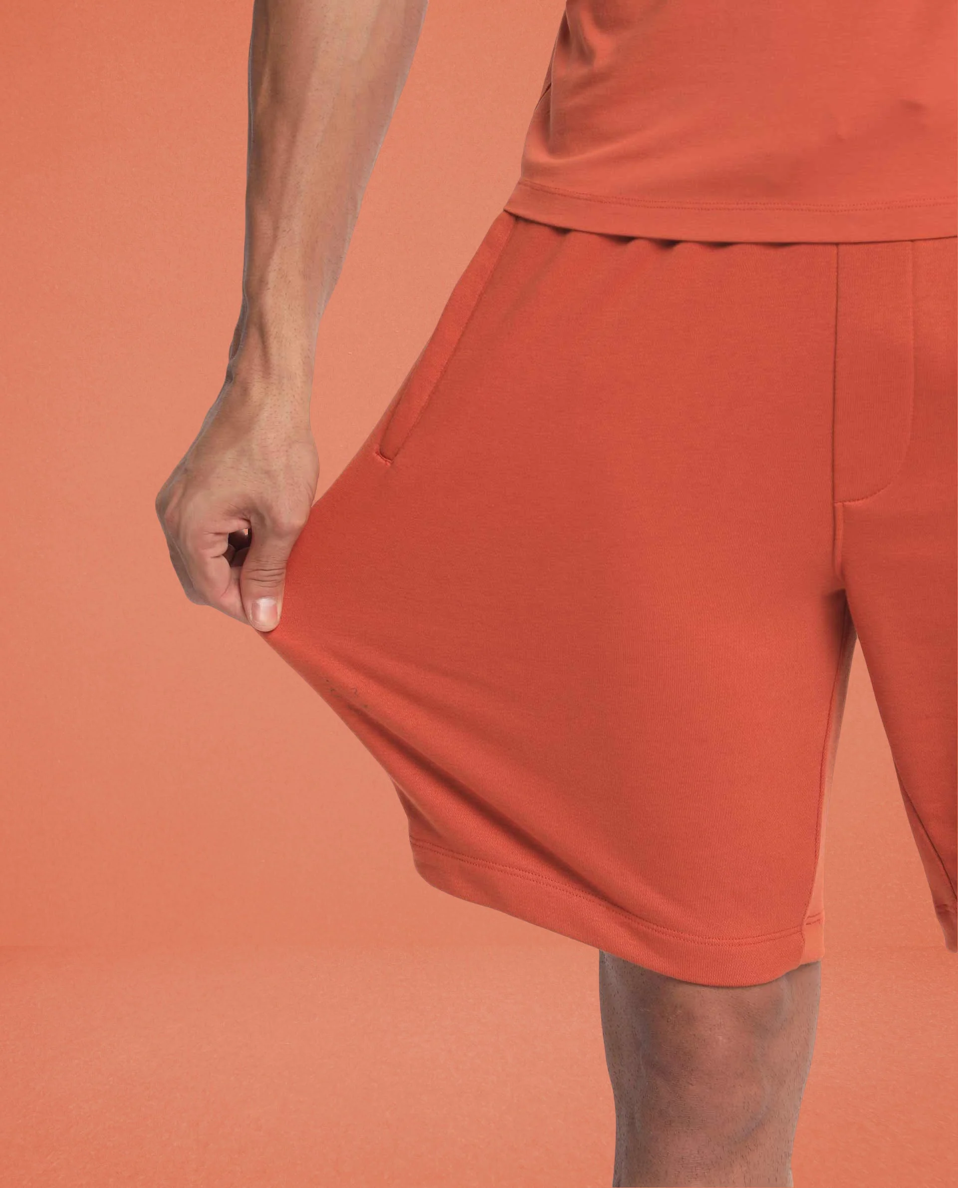 Shorts Tangy Orange Men - Image 5