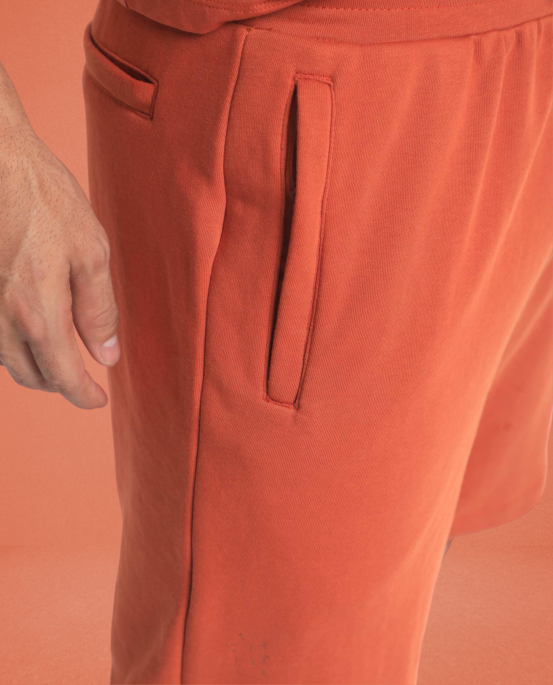 Shorts Tangy Orange Men - Image 6