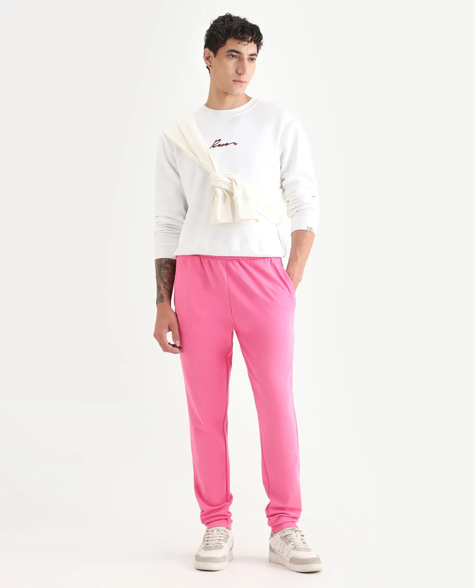 Joggers Flame Pink Men