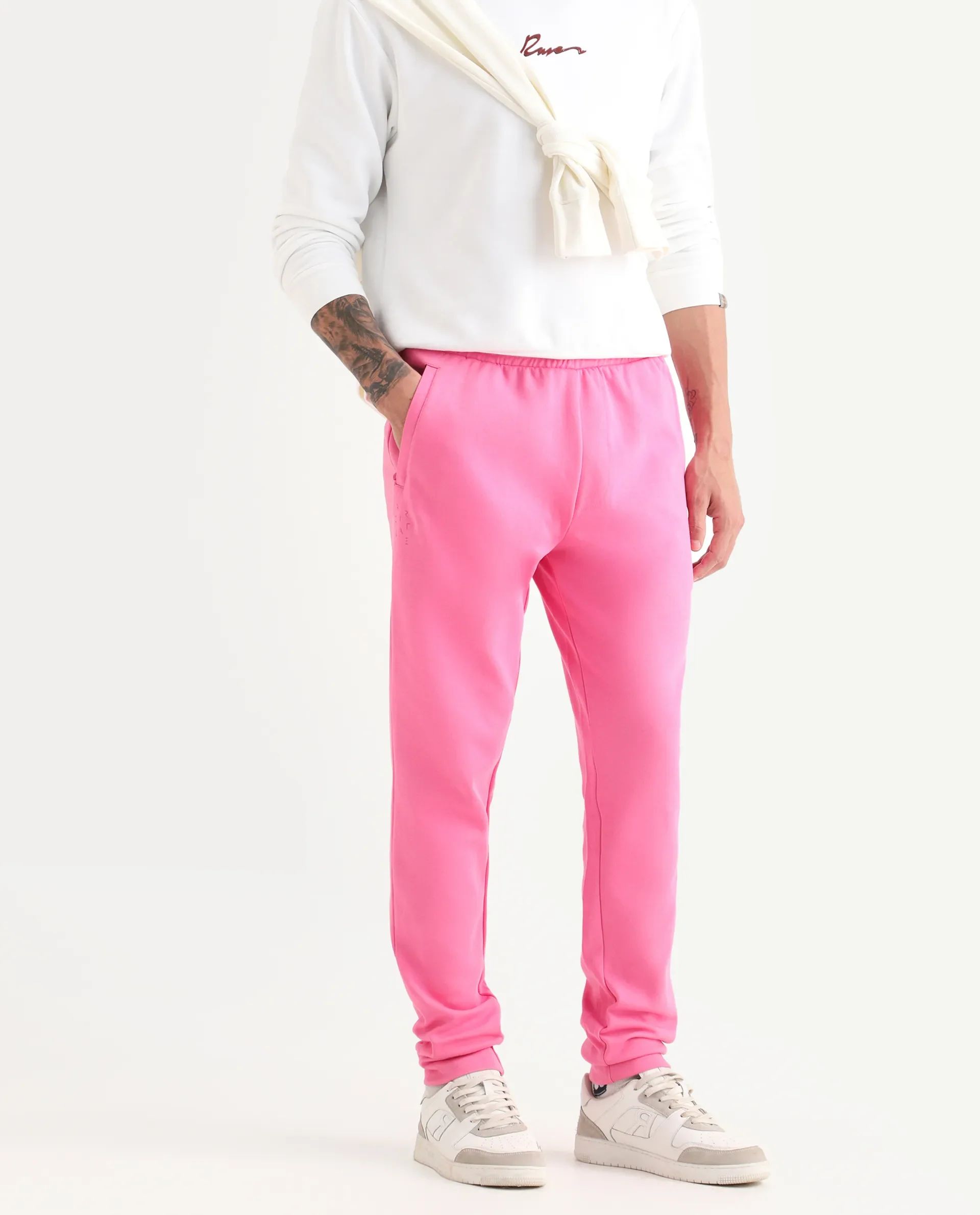 Joggers Flame Pink Men - Image 2