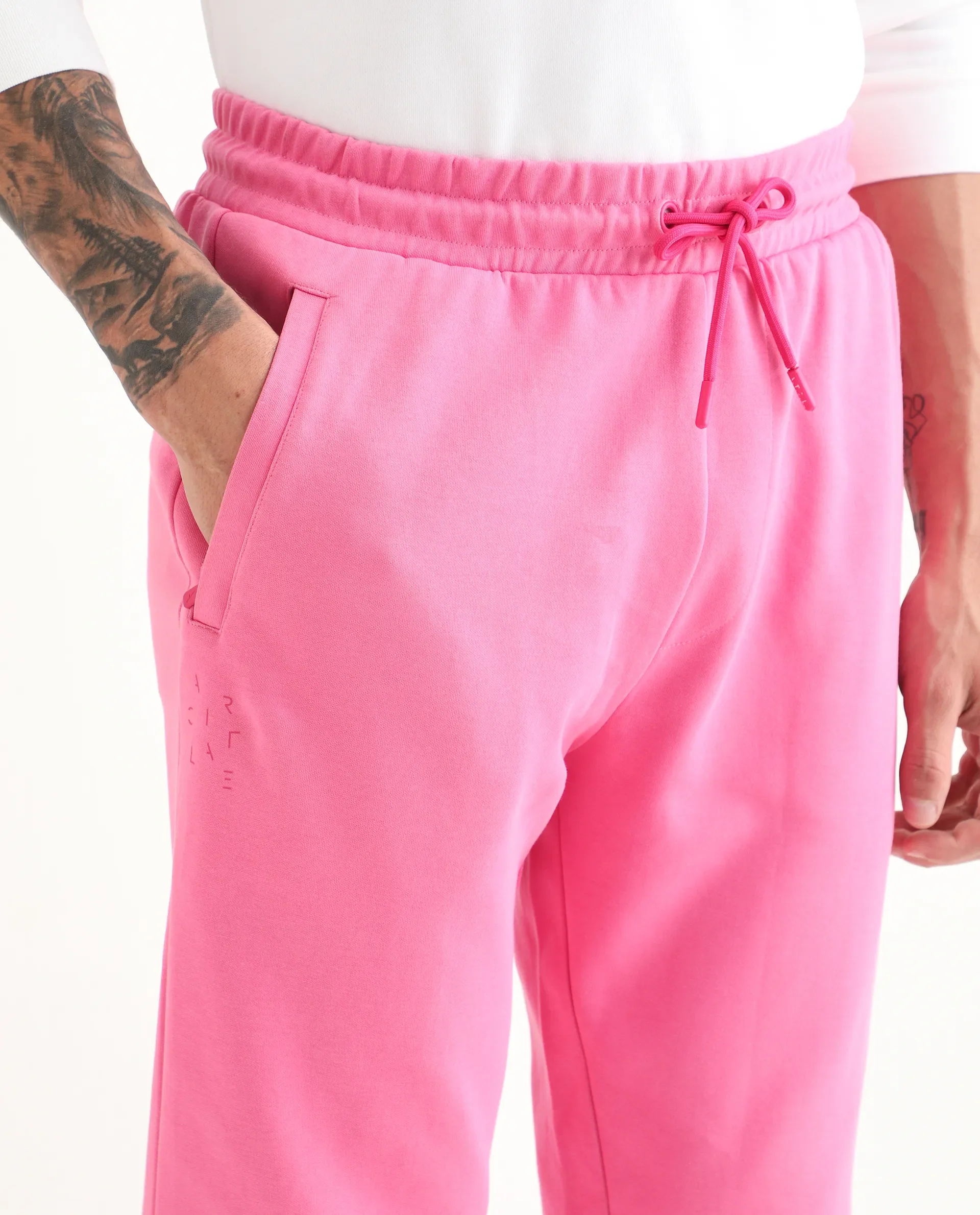 Joggers Flame Pink Men - Image 3