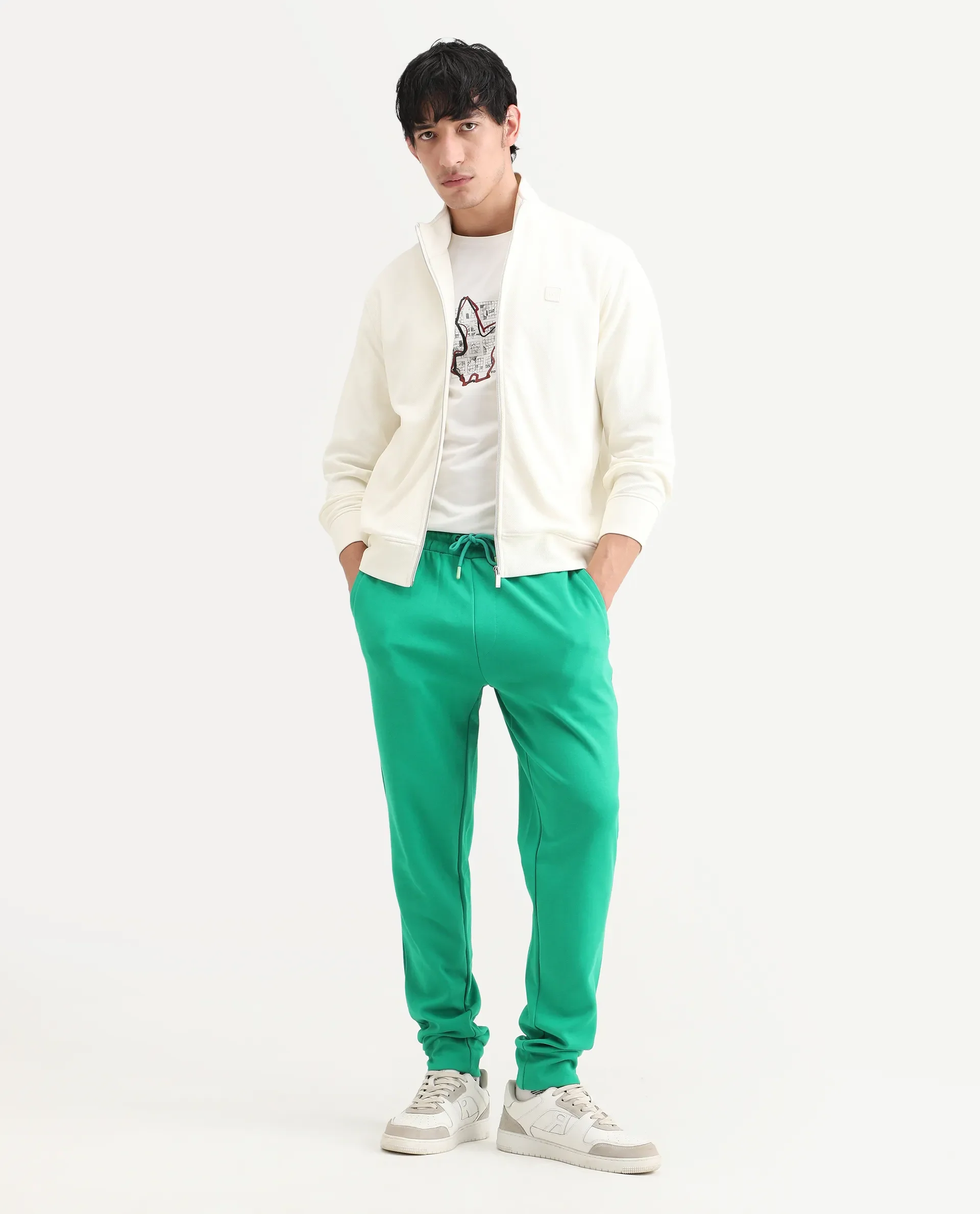 Joggers Emerald Green Men