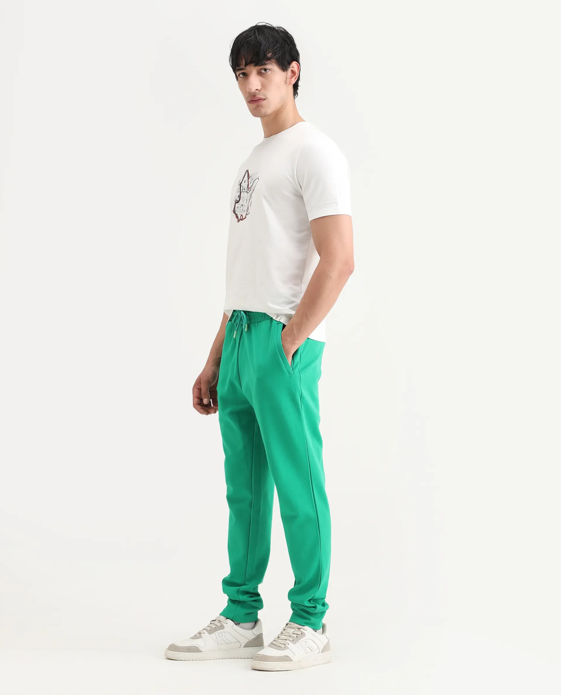 Joggers Emerald Green Men - Image 5