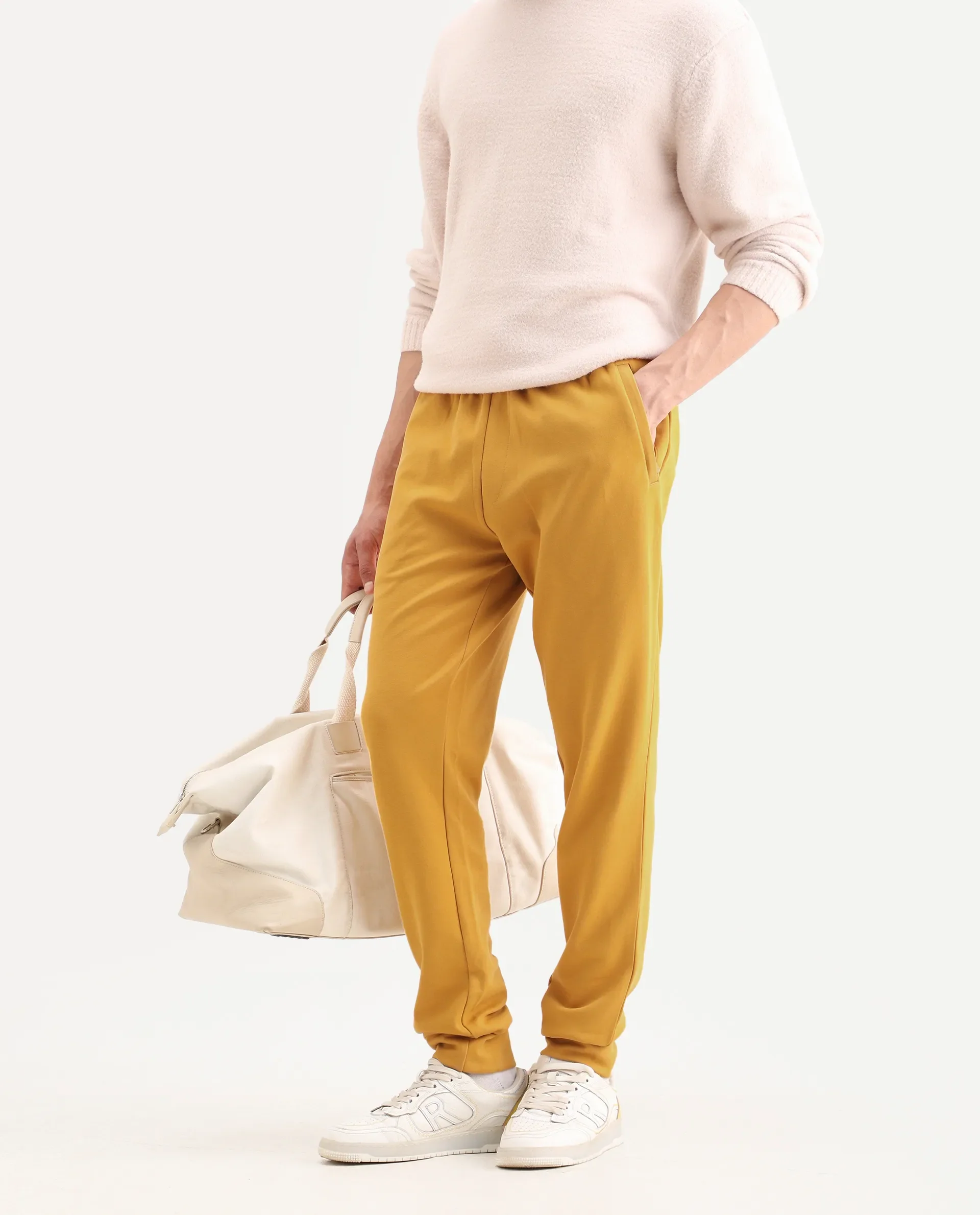 Joggers French Mustard Men - Image 3
