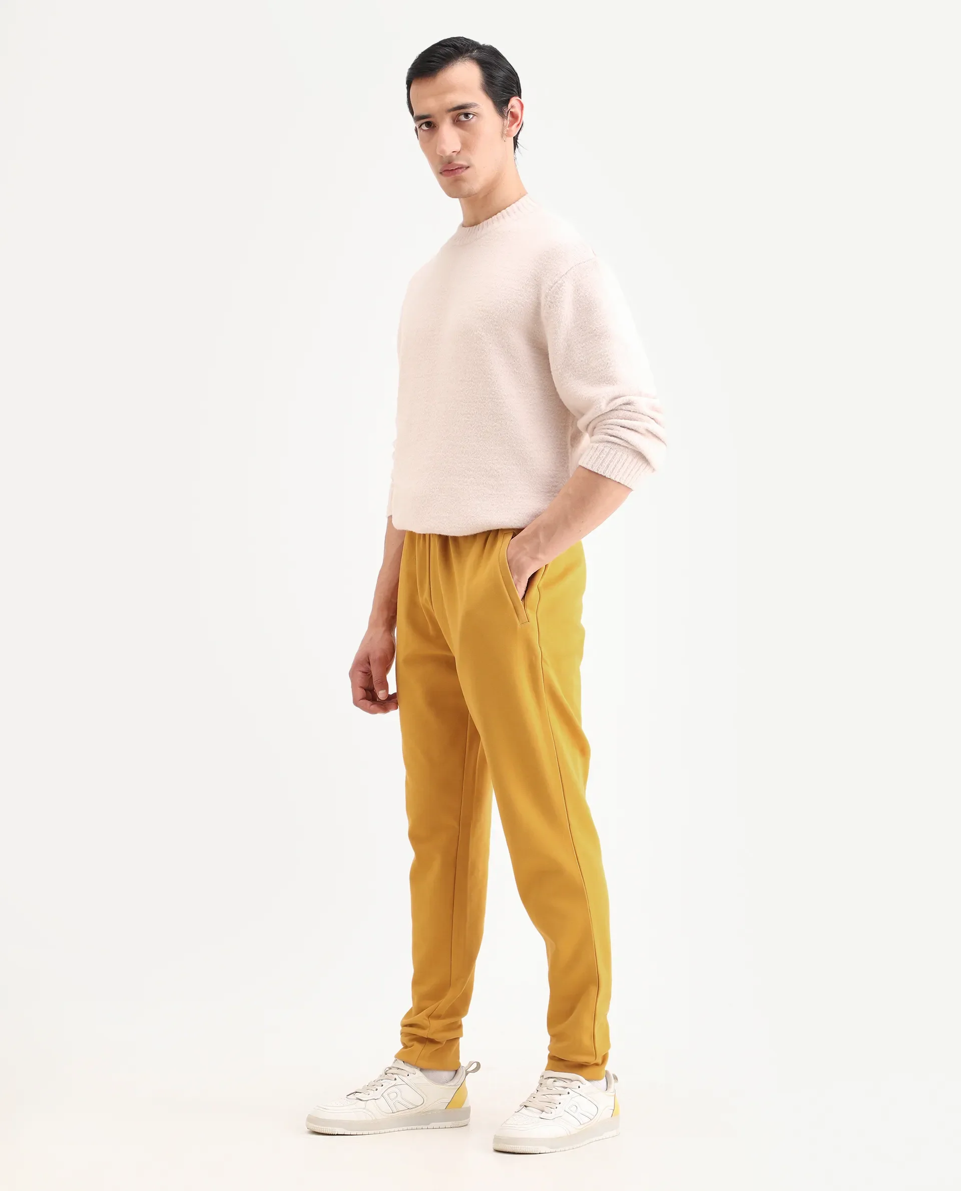 Joggers French Mustard Men - Image 6