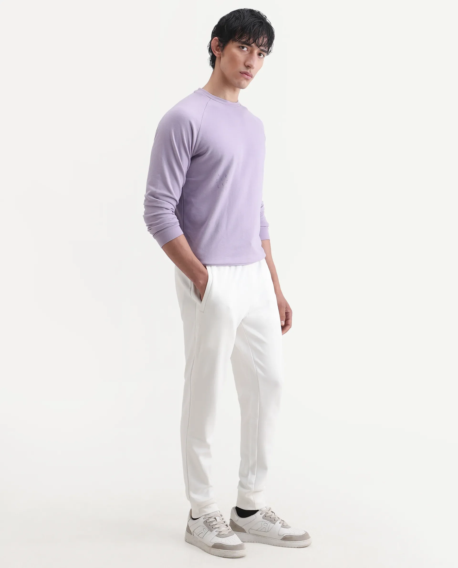 Joggers  Ivory White Men - Image 5