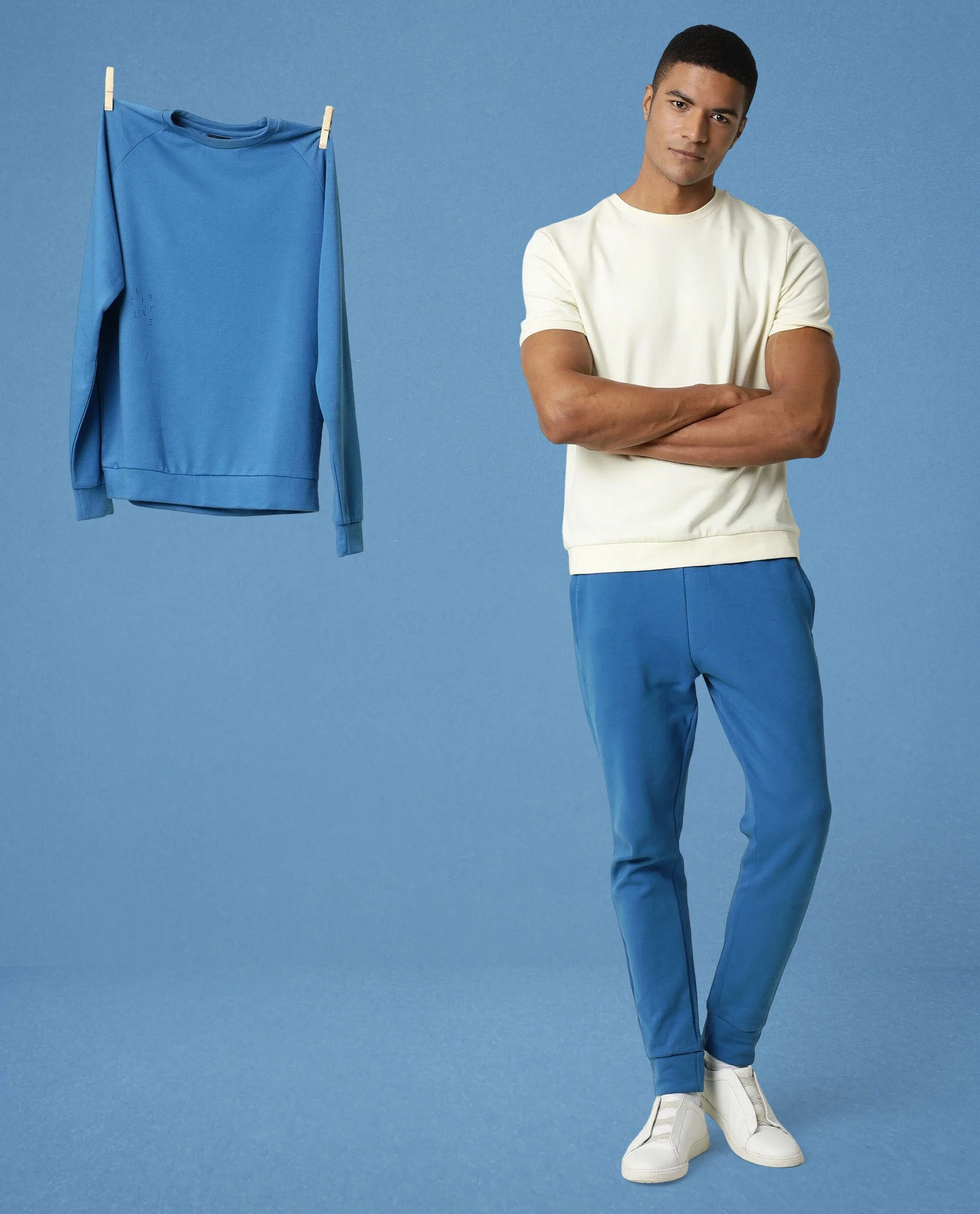 Joggers  Enamel Blue Men - Image 5