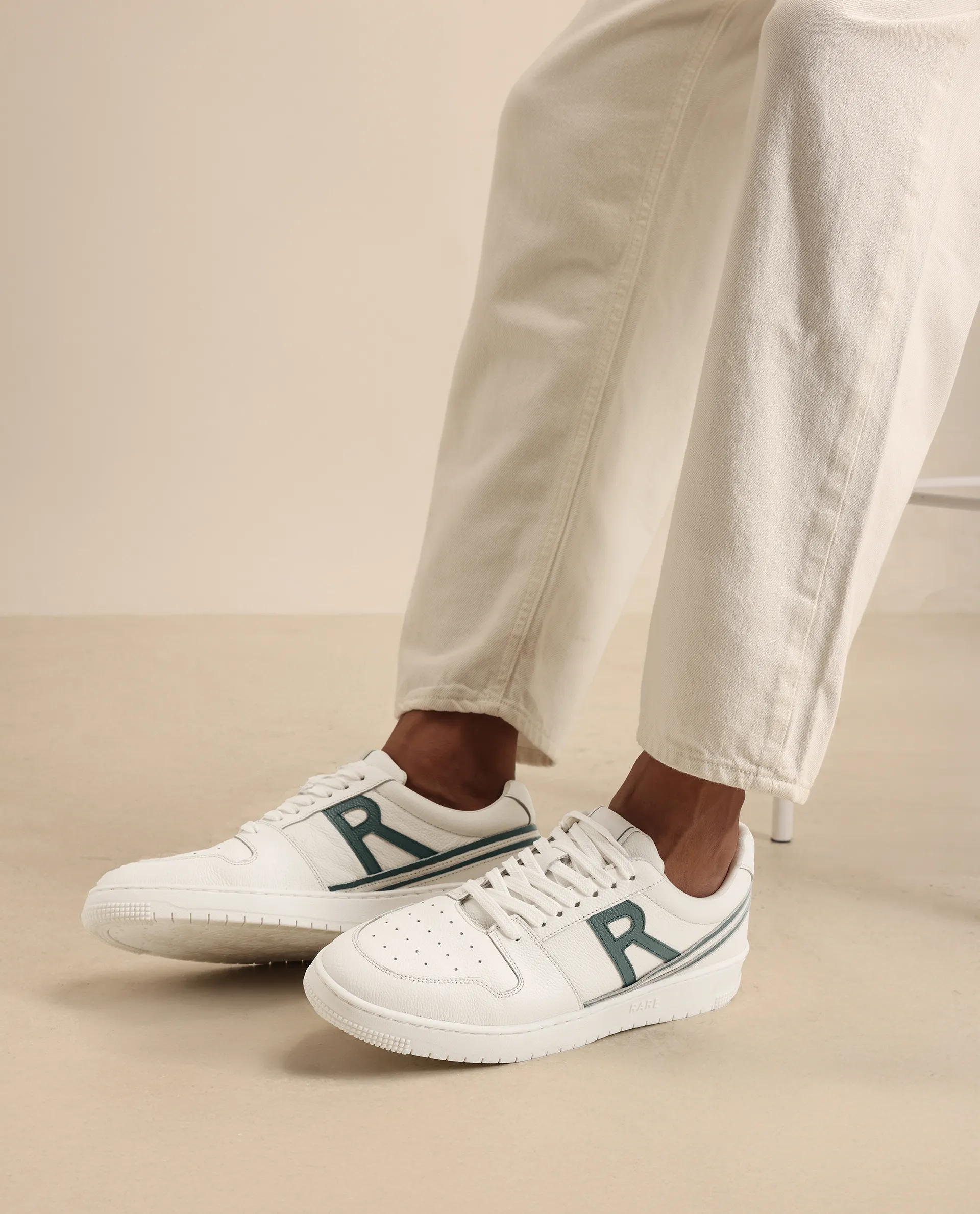 Rare Rabbit Men Adonis White Lace-Up Closure Shoes - Image 2