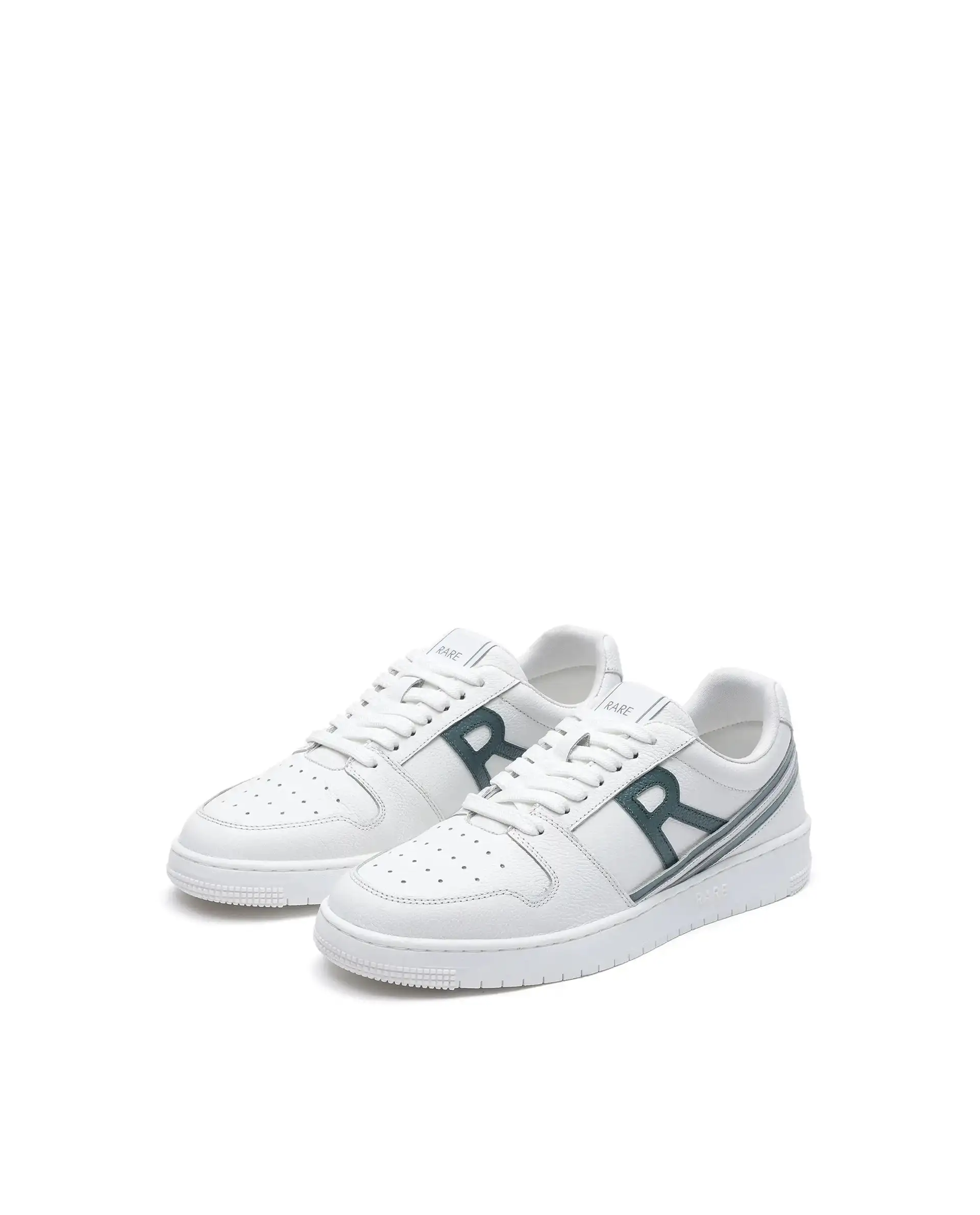 Rare Rabbit Men Adonis White Lace-Up Closure Shoes - Image 4