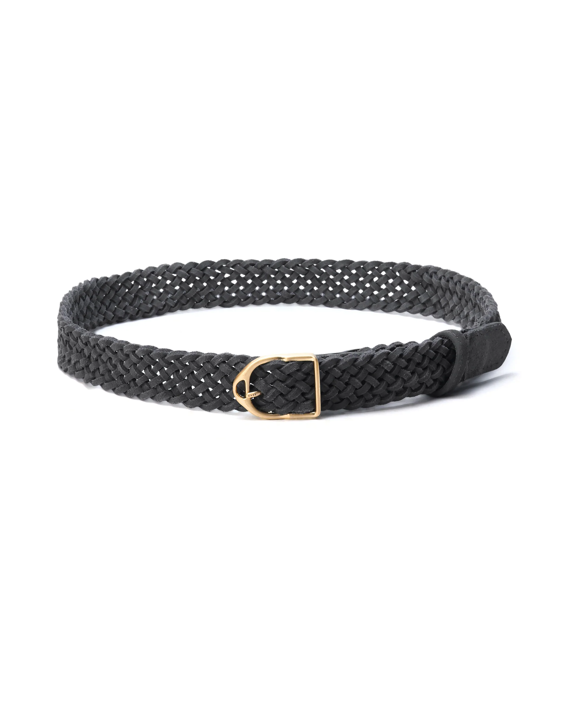 Rare Rabbit Men Aegis Grey Leather Belt - Image 4