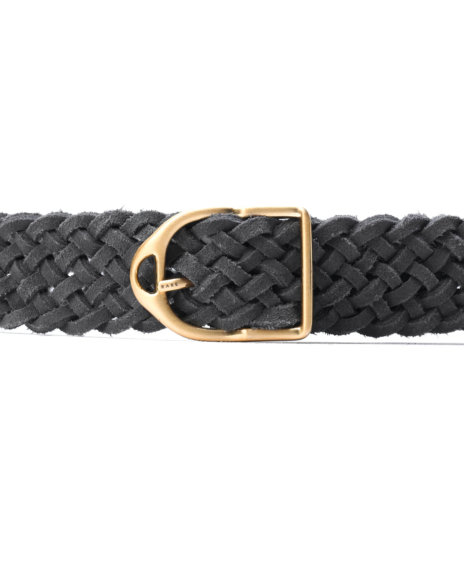 Rare Rabbit Men Aegis Grey Leather Belt - Image 5