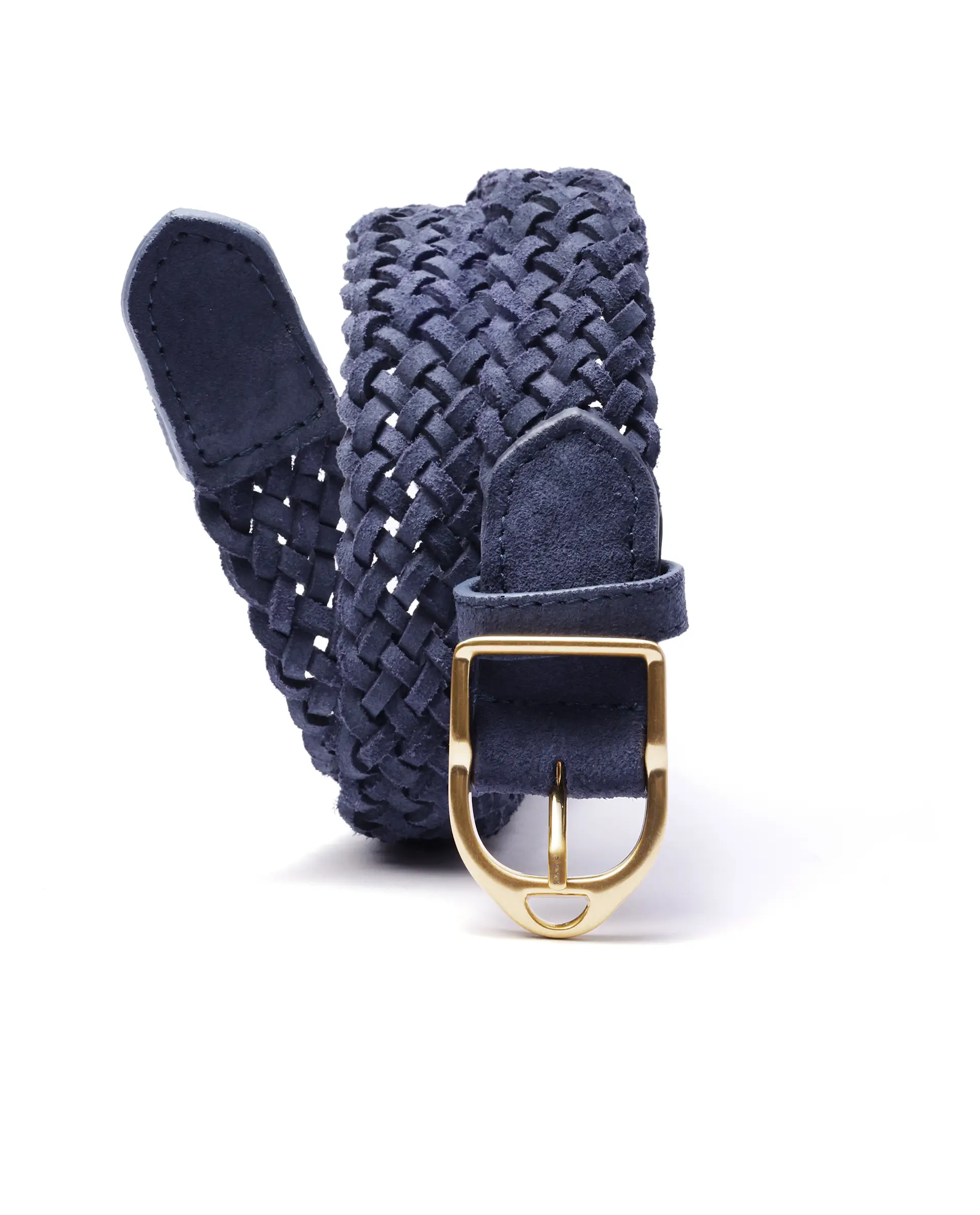 Rare Rabbit Men Aegis Navy Leather Belt - Image 2