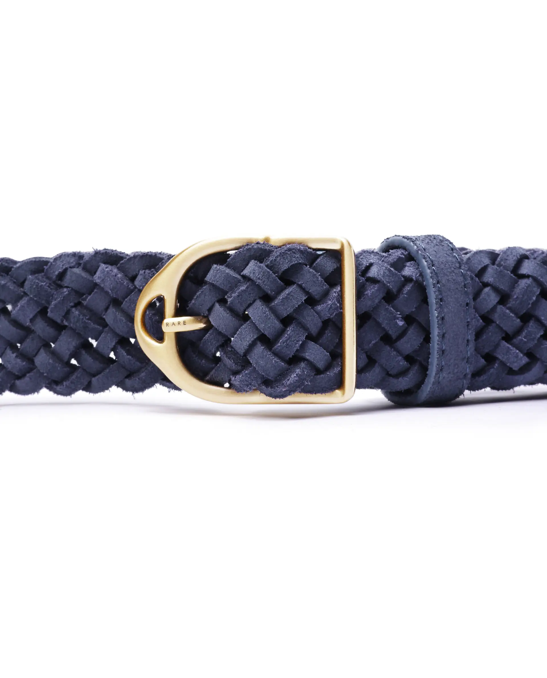 Rare Rabbit Men Aegis Navy Leather Belt - Image 3