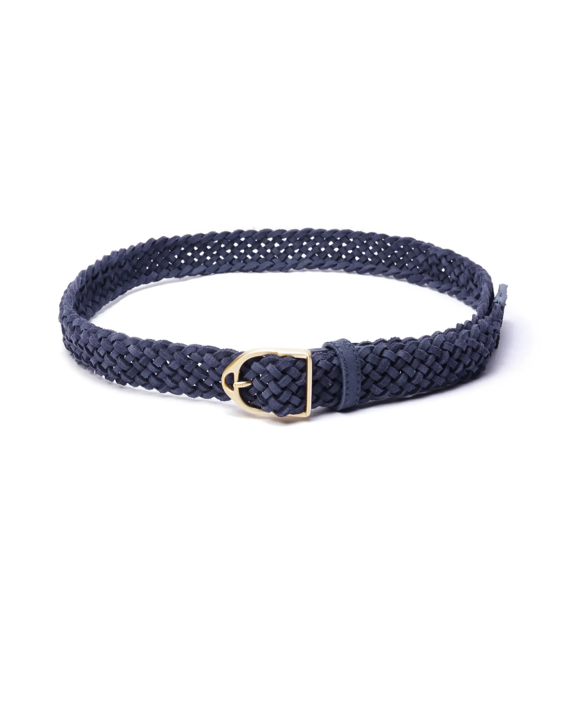 Rare Rabbit Men Aegis Navy Leather Belt - Image 4
