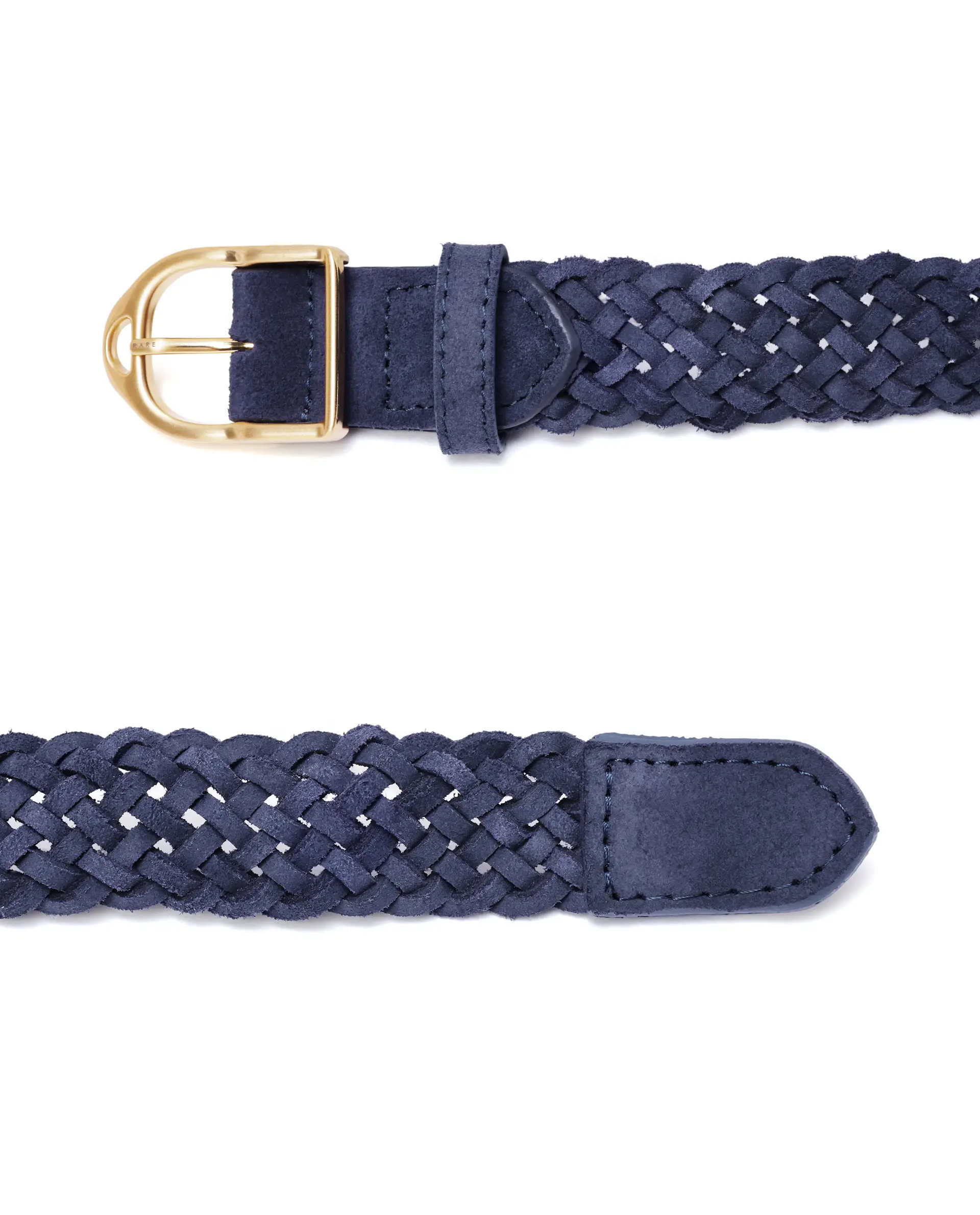 Rare Rabbit Men Aegis Navy Leather Belt - Image 5