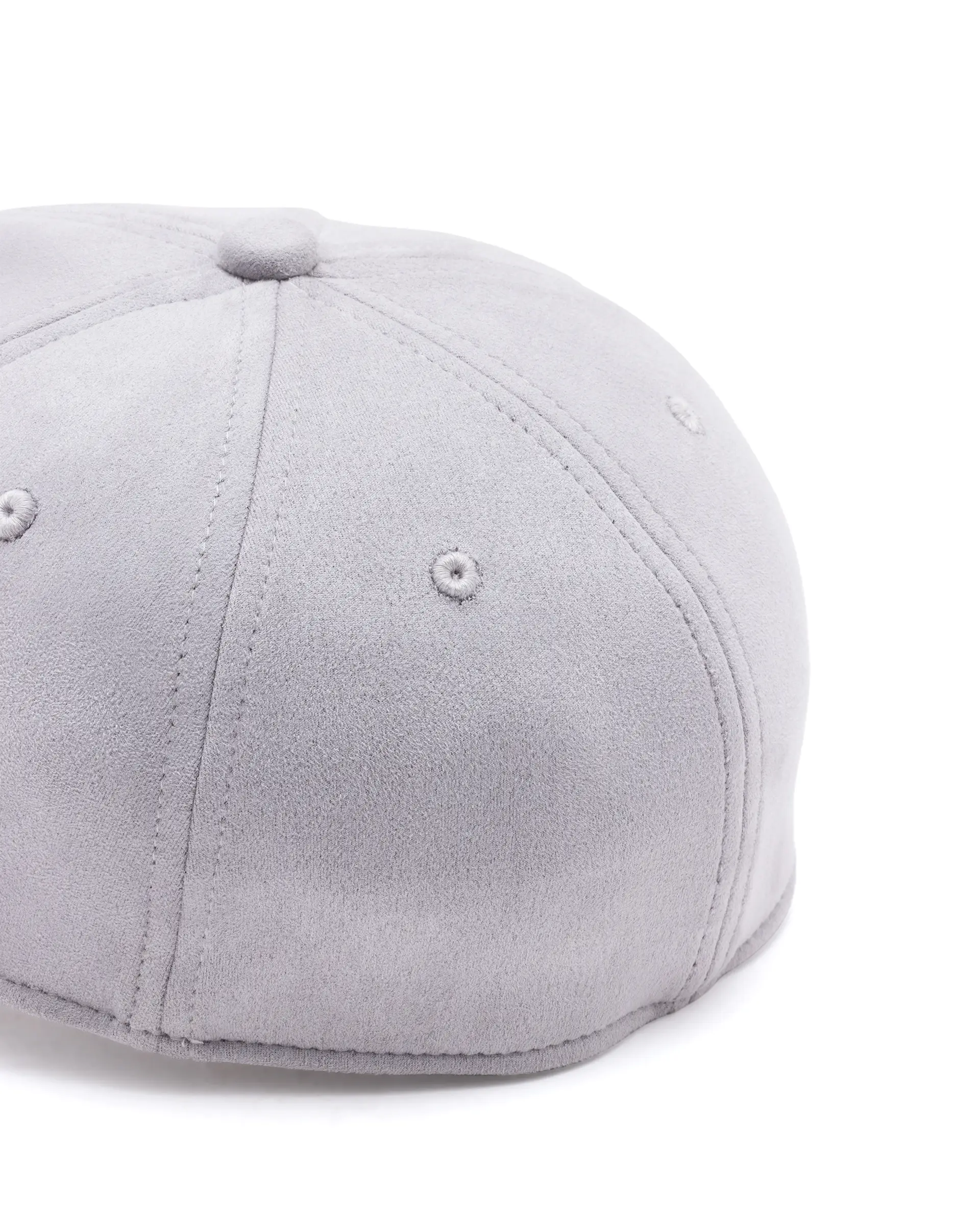 Rare Rabbit Men Albion Grey Monotone Color Silicone Badge Branding Cap - Image 4