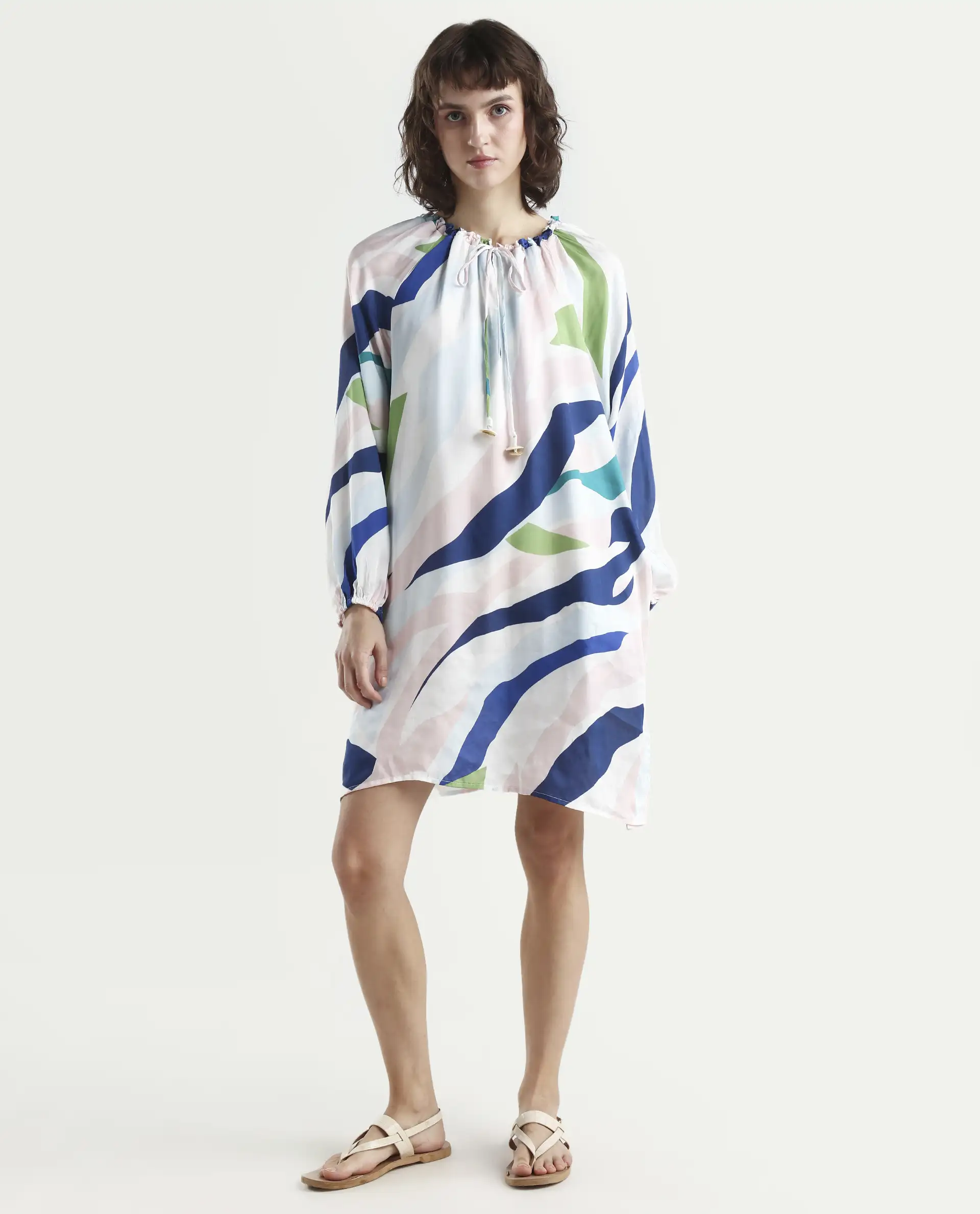 Rareism Women's Alloy White Dress - Image 3