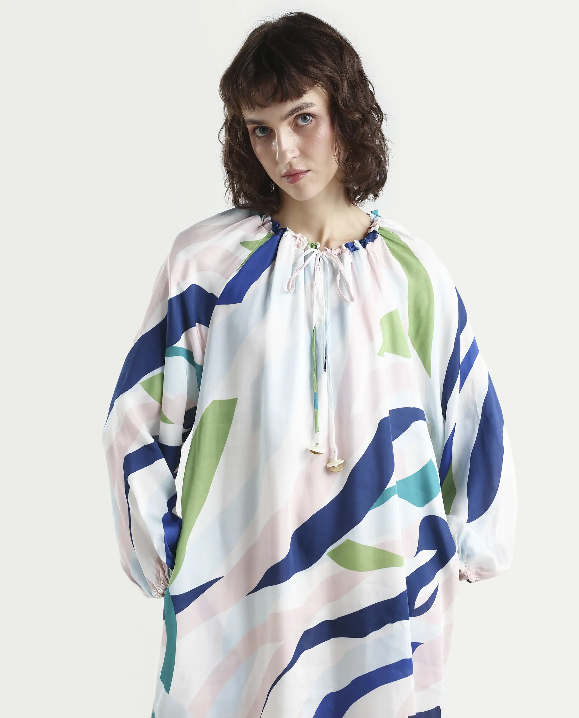 Rareism Women's Alloy White Dress - Image 4