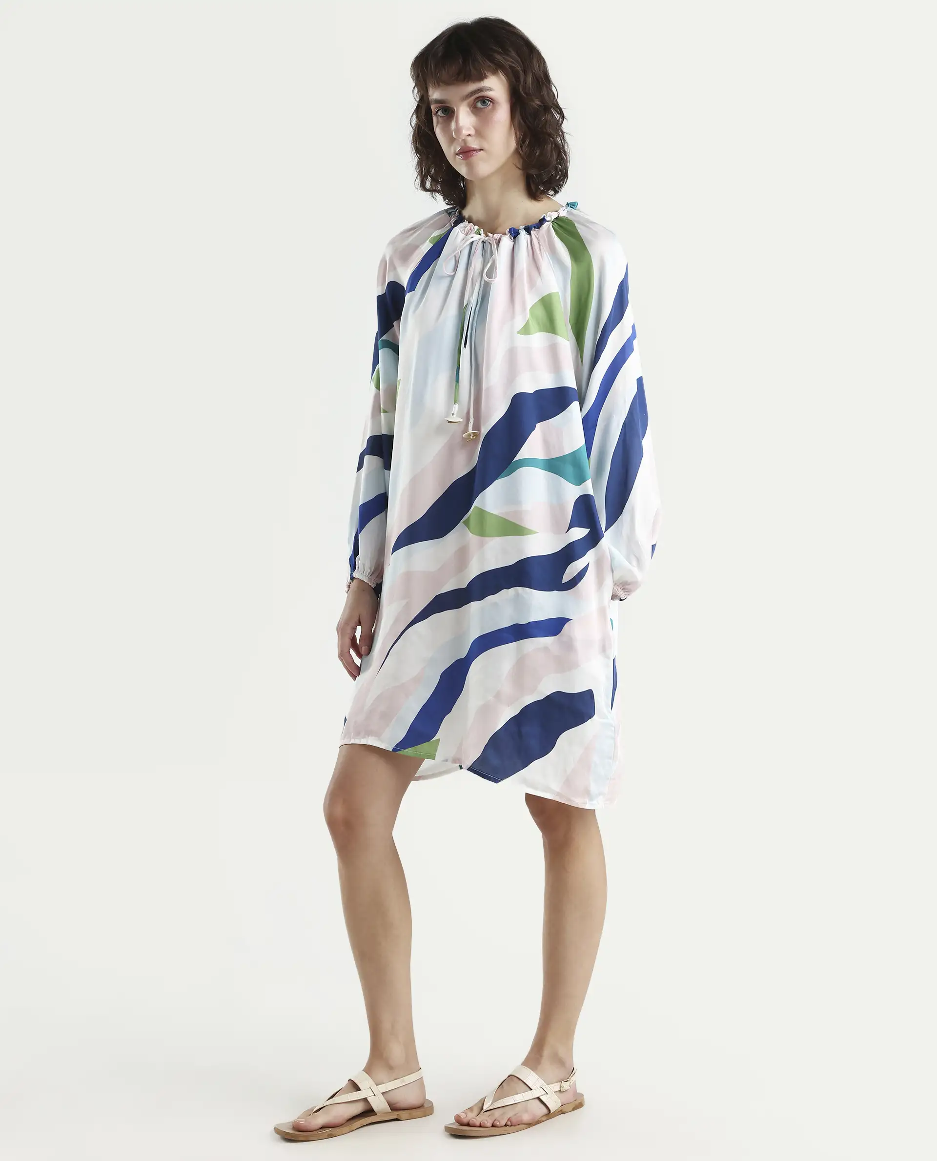 Rareism Women's Alloy White Dress - Image 6