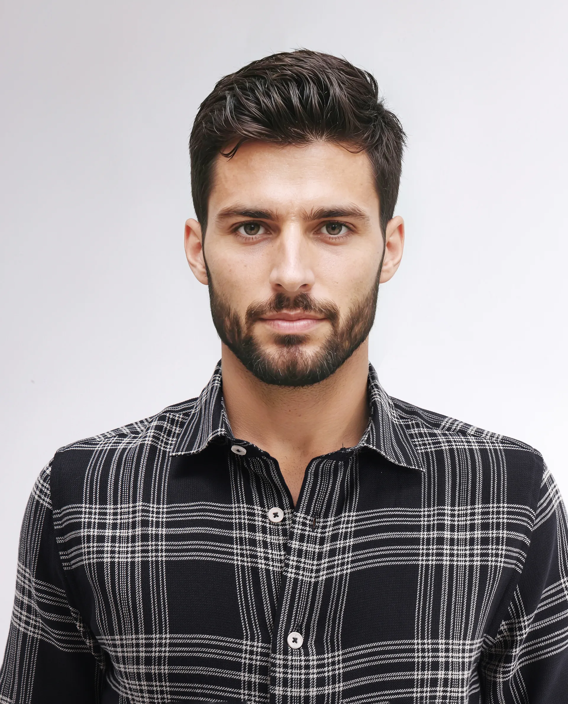 Rare Rabbit Men's Alls Black Cotton Checked Print Regular Fit Full Sleeve Collared Shirt - Image 5