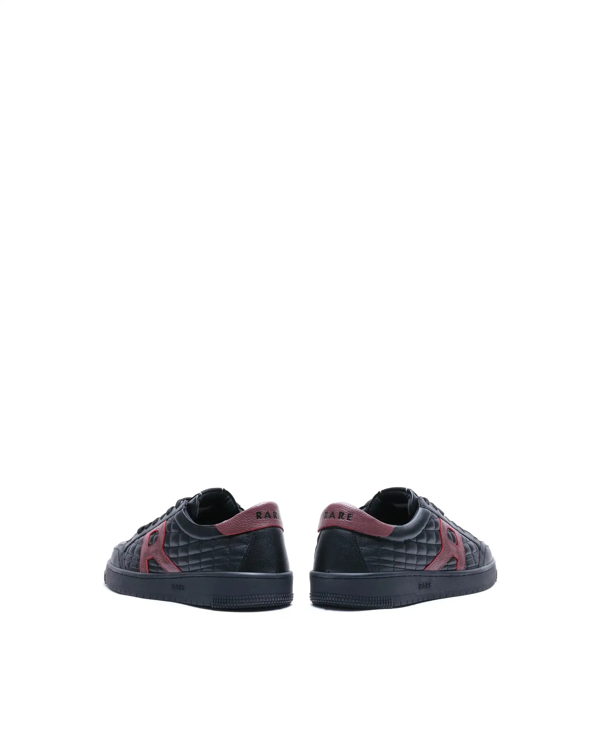 Rare Rabbit Men's Alto Black Micro Leather Sneaker - Image 4