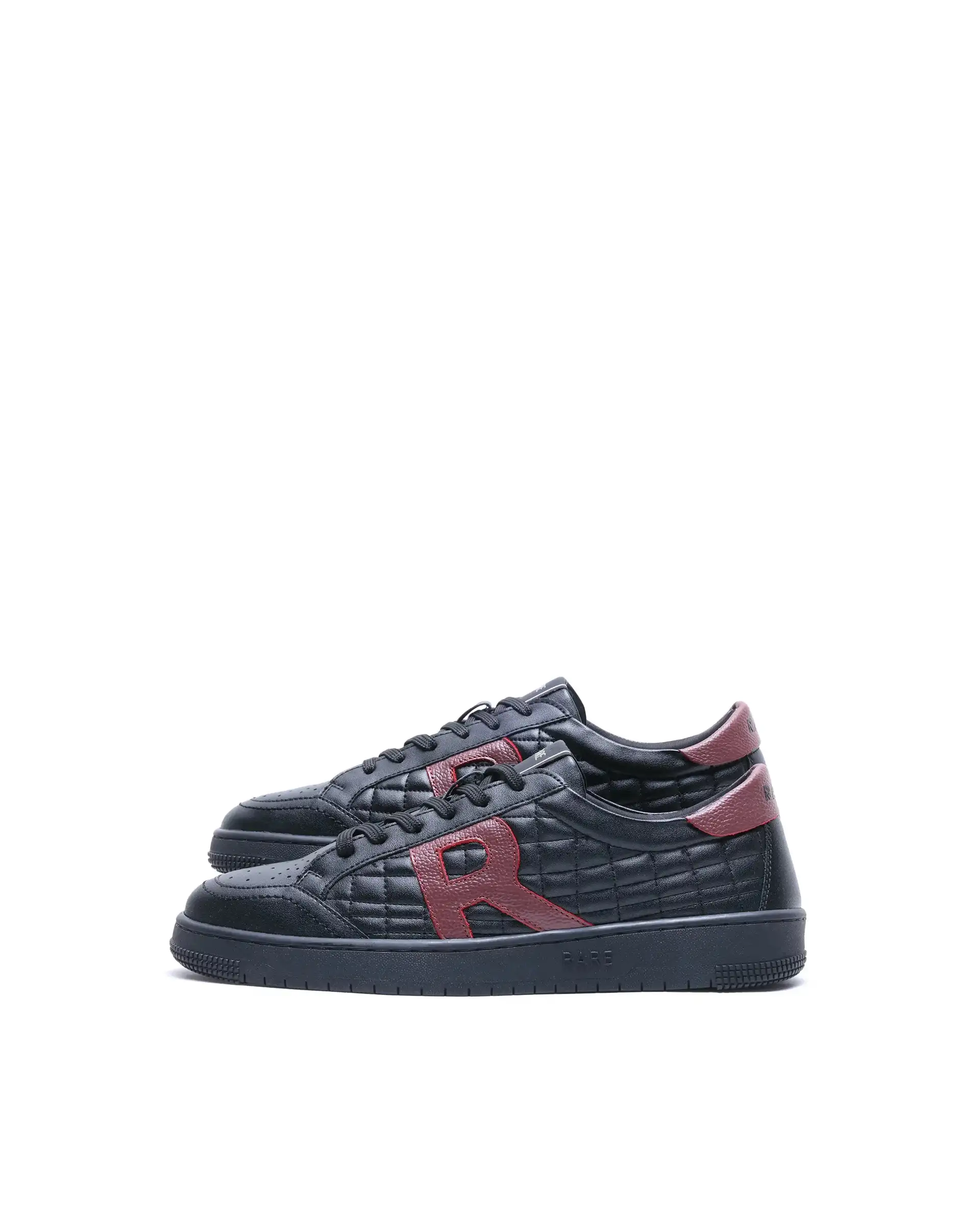 Rare Rabbit Men's Alto Black Micro Leather Sneaker - Image 5