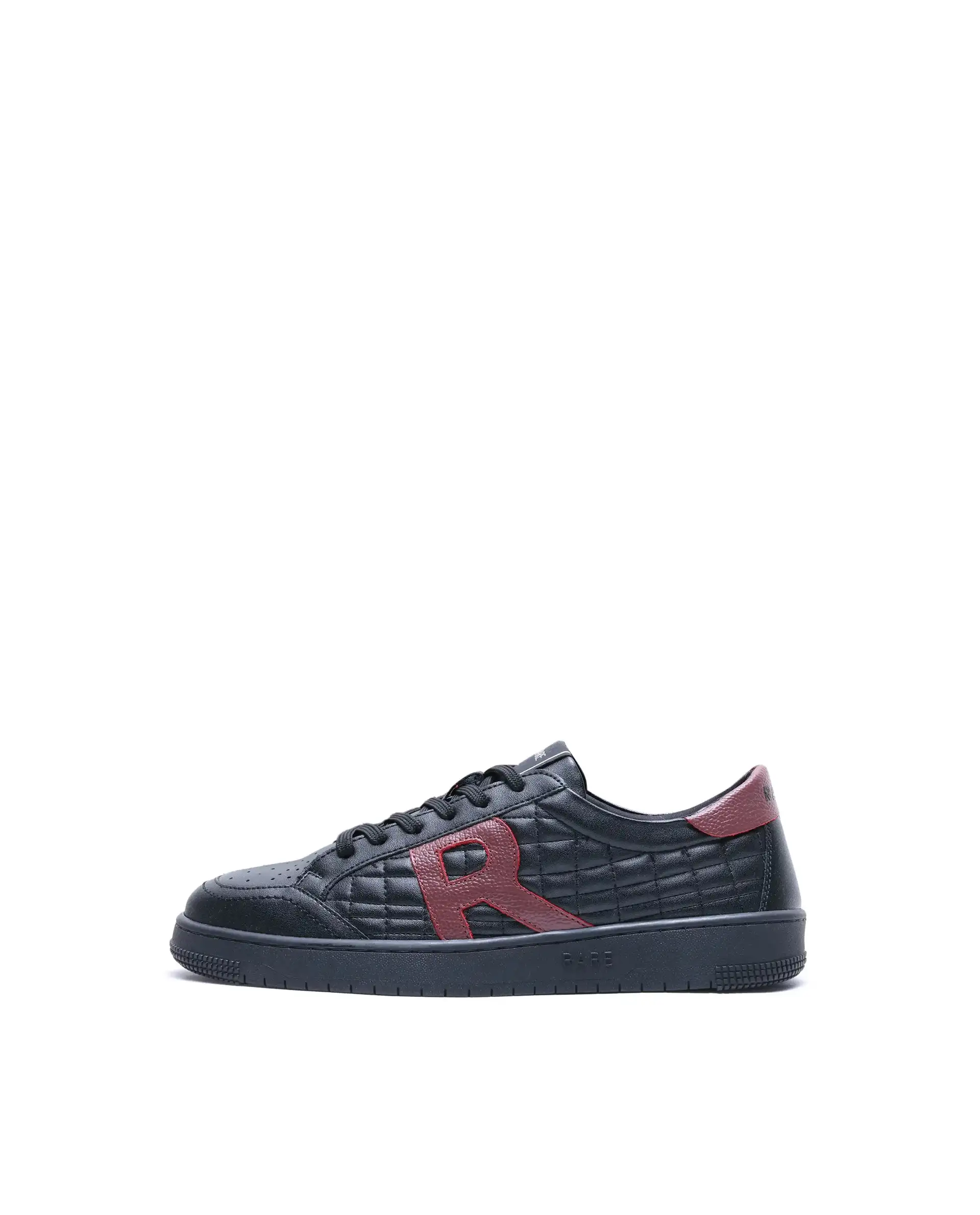 Rare Rabbit Men's Alto Black Micro Leather Sneaker - Image 8