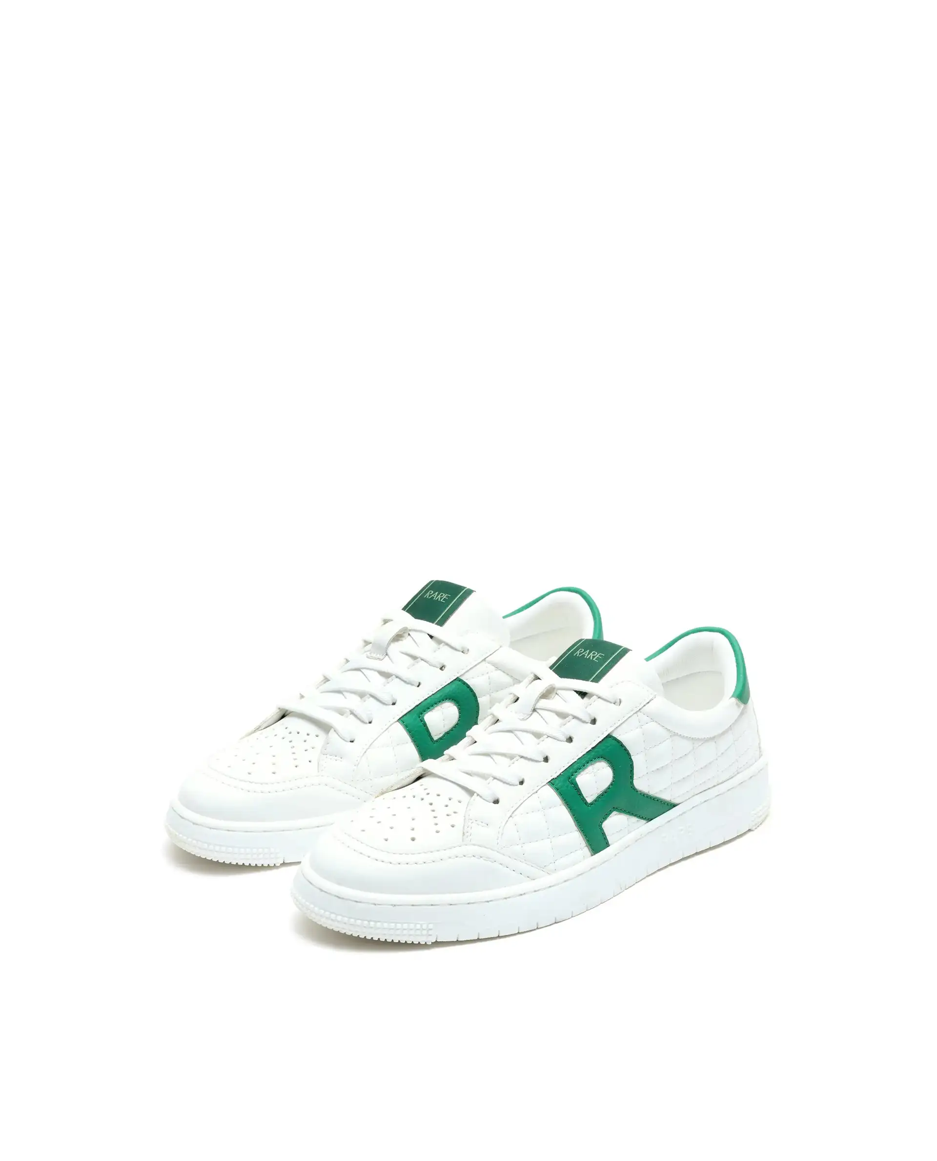Rare Rabbit Men's Alto White Micro Leather Sneaker - Image 3