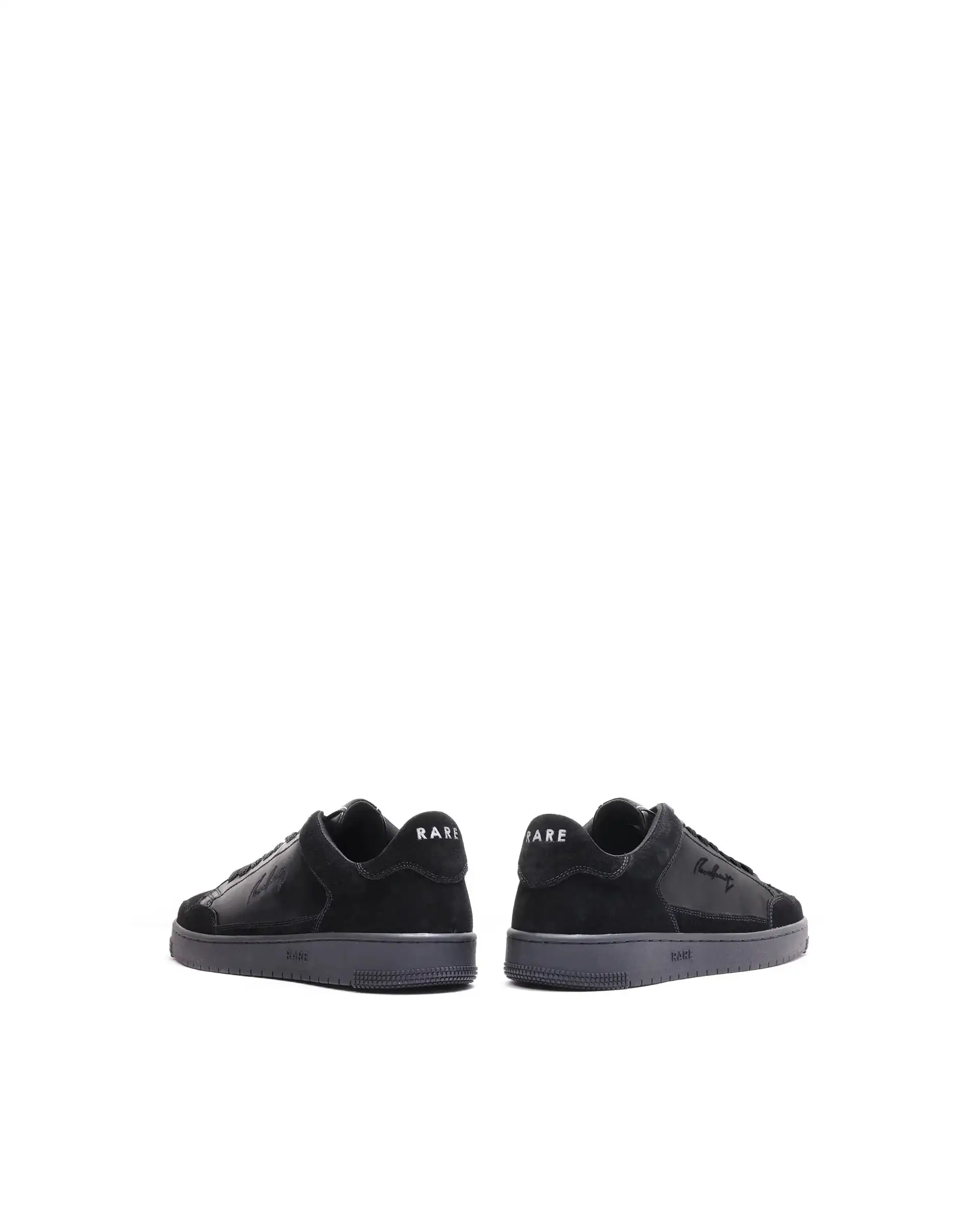 Rare Rabbit Men's Amigo Black Parachute Lace-Up Closure Sneaker - Image 7