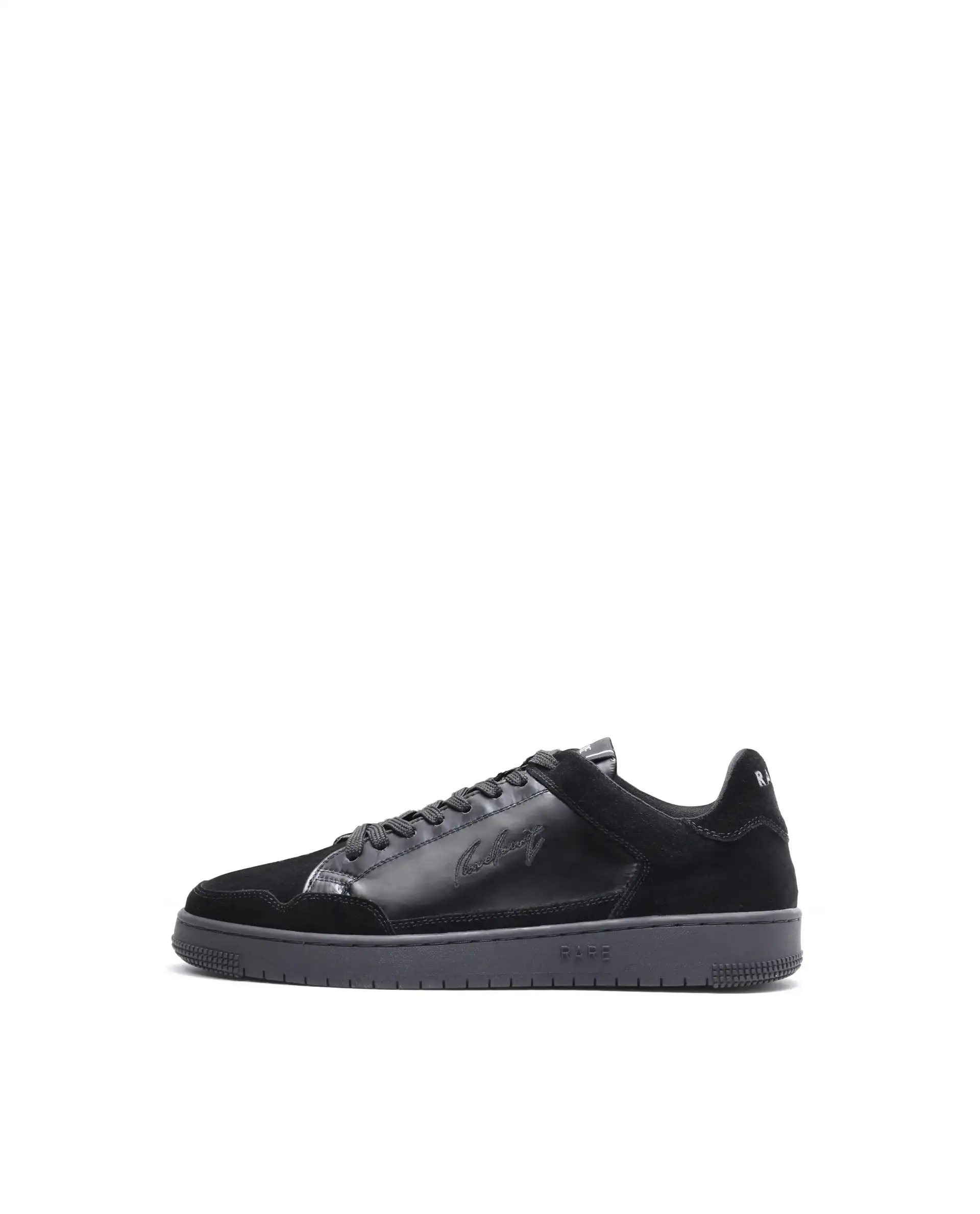 Rare Rabbit Men's Amigo Black Parachute Lace-Up Closure Sneaker - Image 9