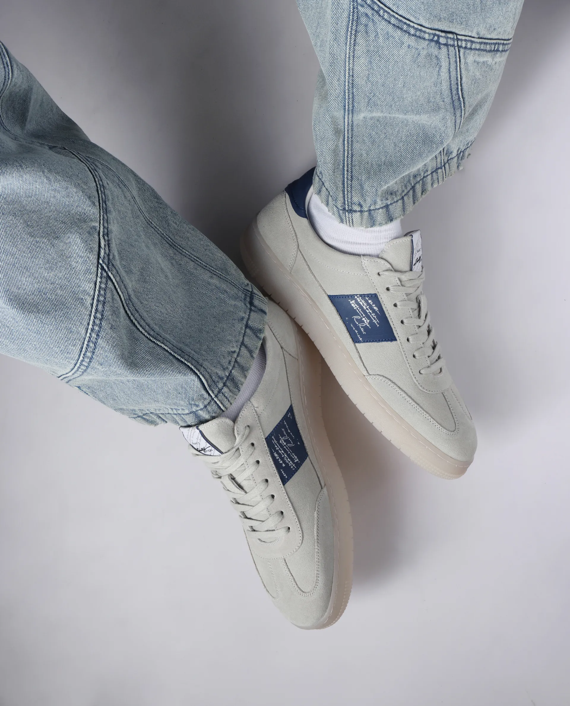 Rare Rabbit Men Amot-Fs1 Beige Lace-Up Shoes - Image 2