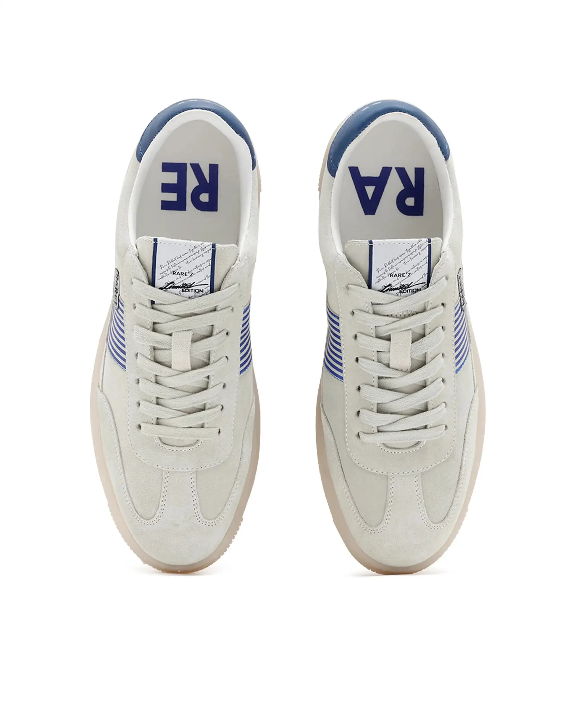Rare Rabbit Men Amot-Fs2 Beige Lace-Up Shoes - Image 5