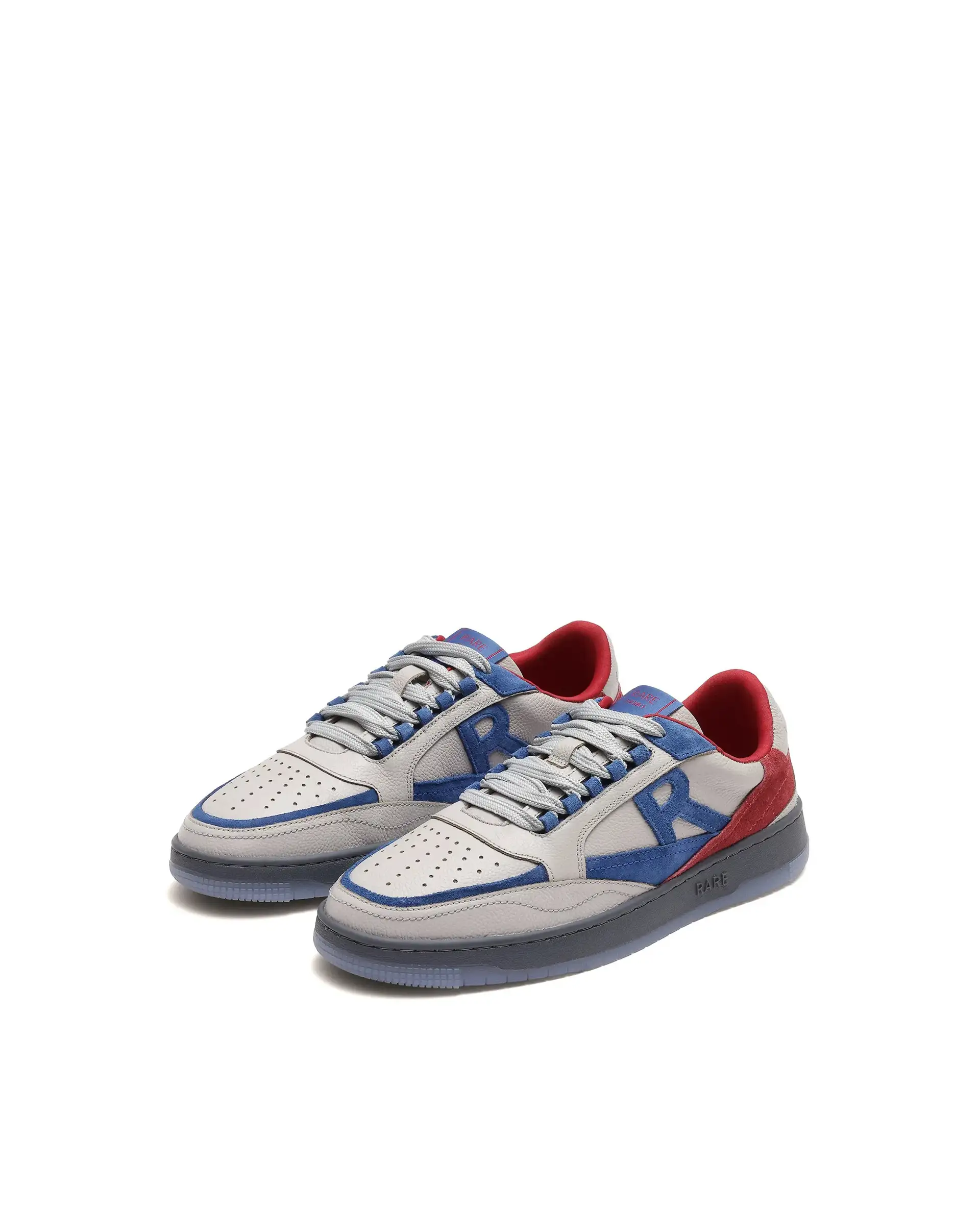 Rare Rabbit Men's Amur Grey Plain Shoes - Image 3