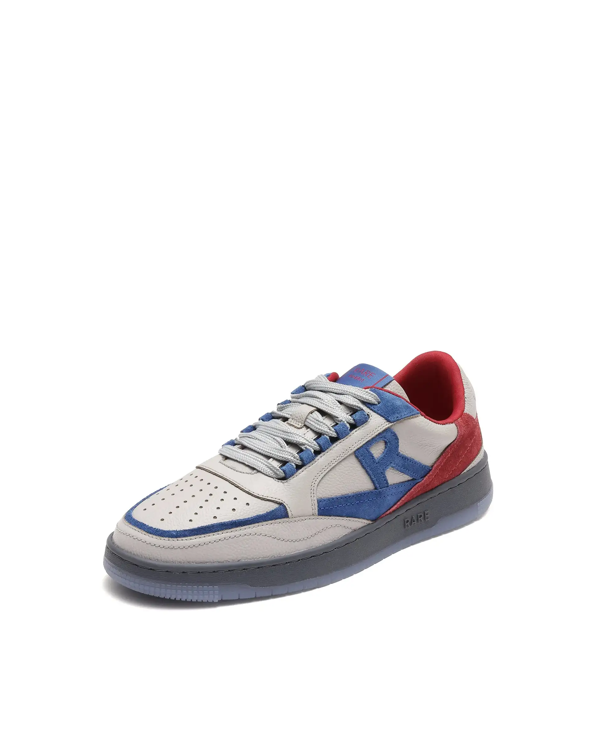 Rare Rabbit Men's Amur Grey Plain Shoes - Image 4