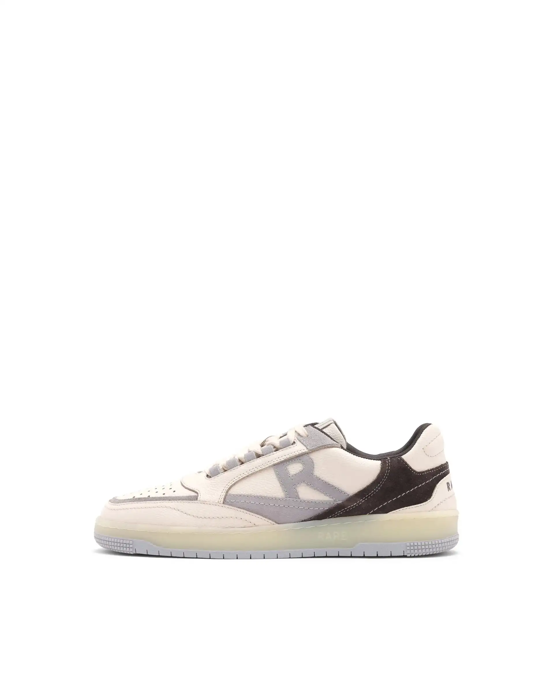 Rare Rabbit Men's Amur Off White Plain Shoes - Image 9