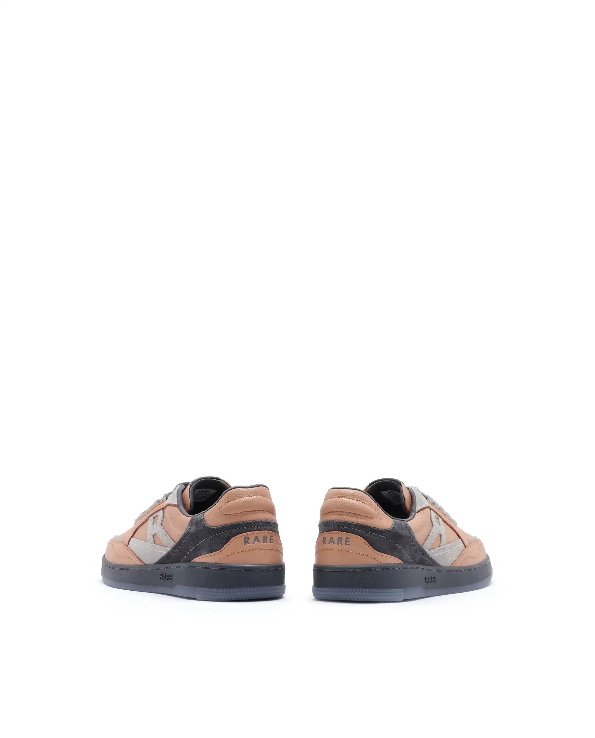 Rare Rabbit Men's Amur Orange Plain Shoes - Image 5