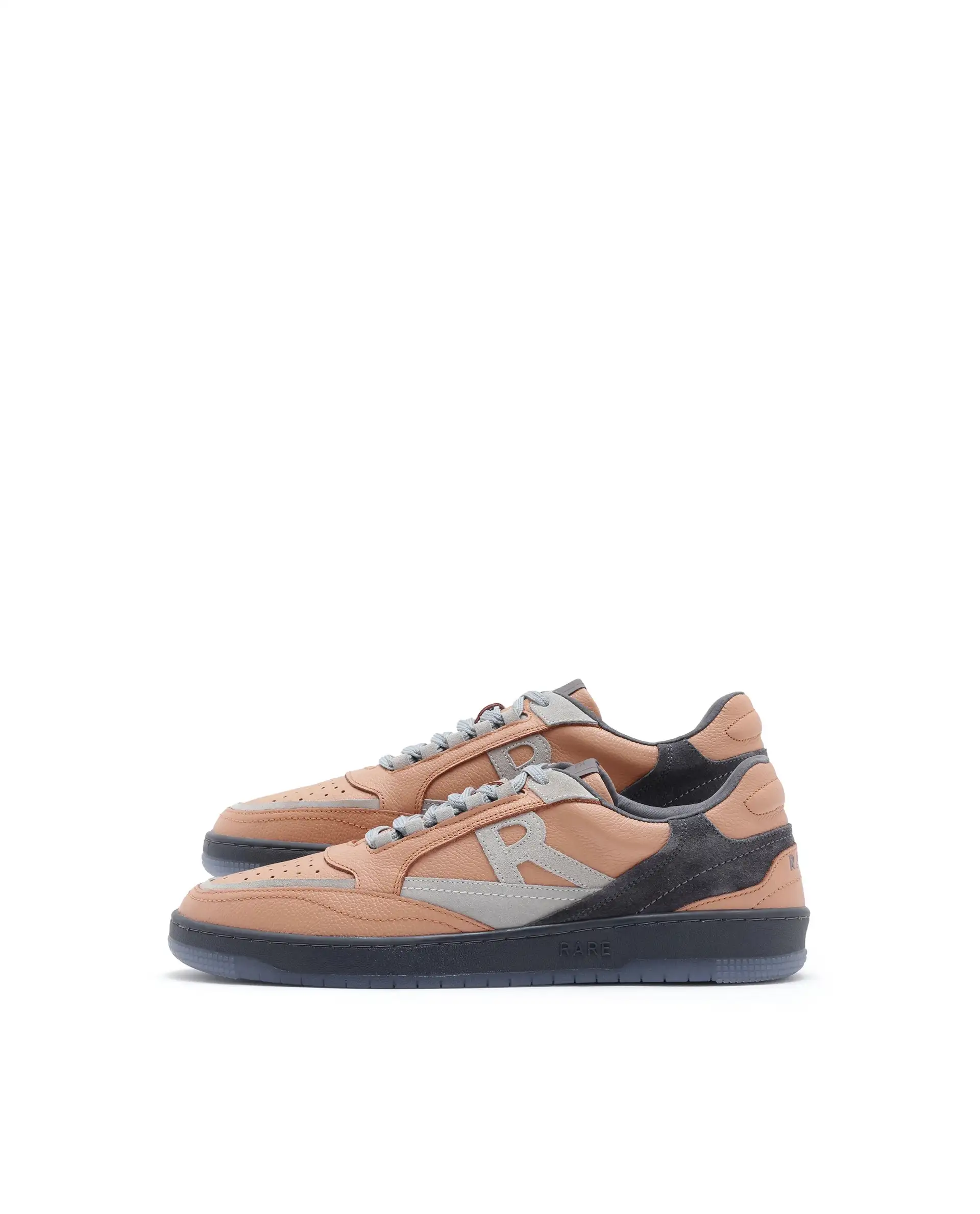Rare Rabbit Men's Amur Orange Plain Shoes - Image 7