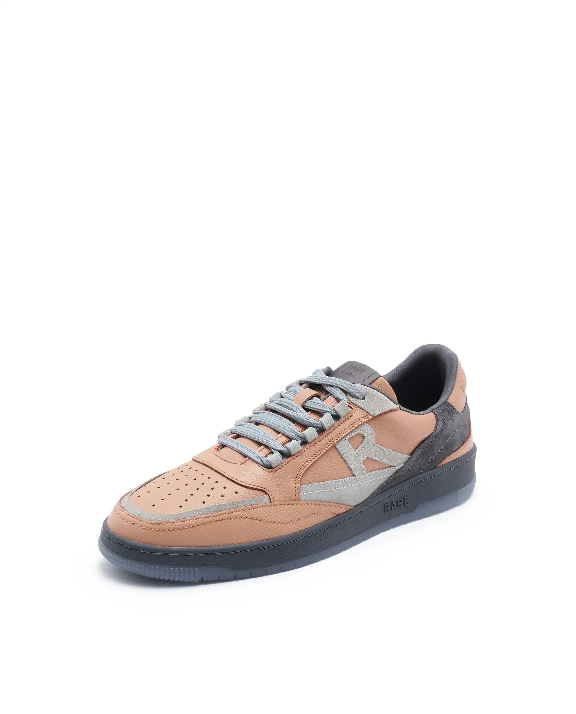 Rare Rabbit Men's Amur Orange Plain Shoes - Image 8