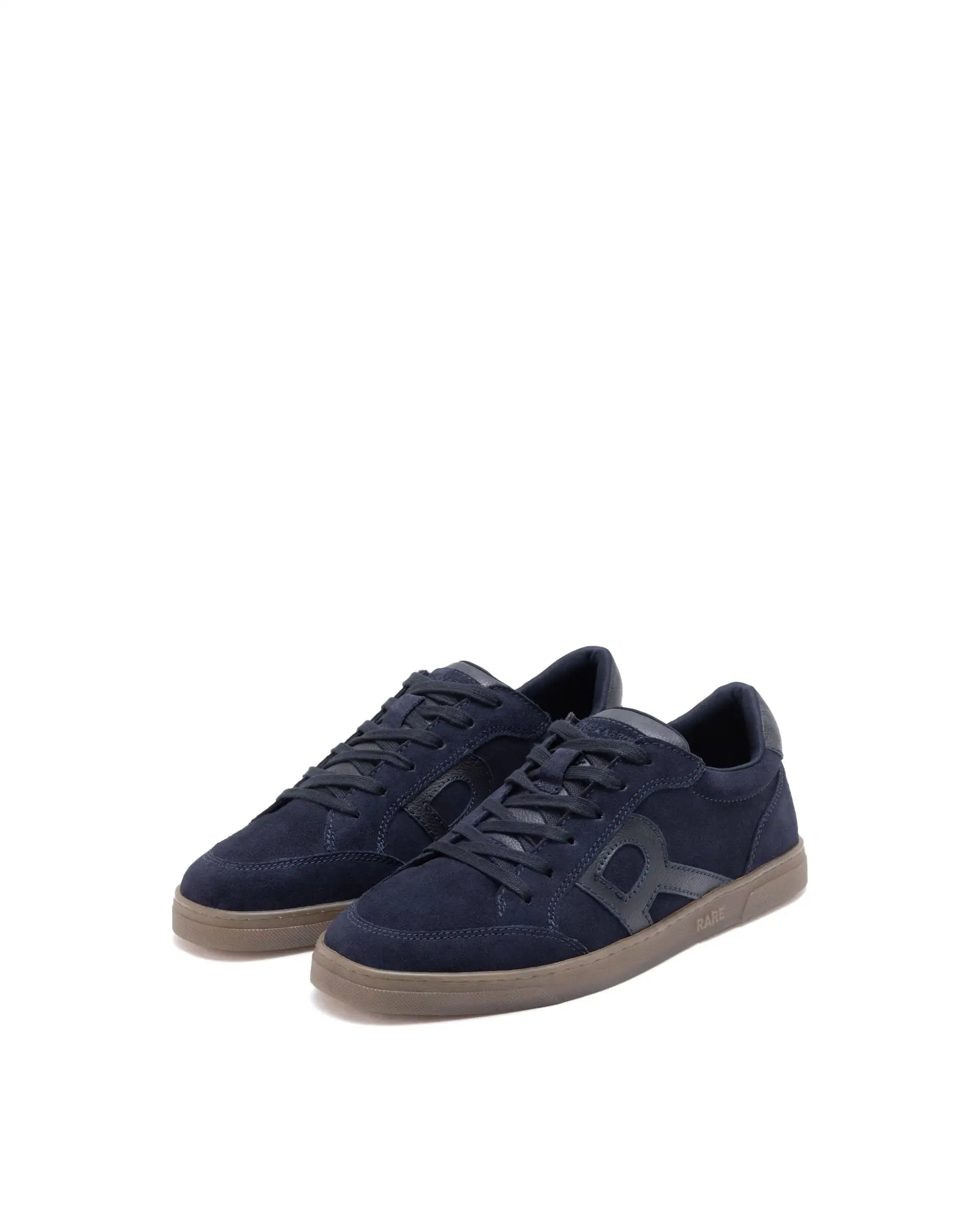 Rare Rabbit Men's Antares Blue Low-Top Lace Up Premium Suede With Genuine Leather Sneaker - Image 3