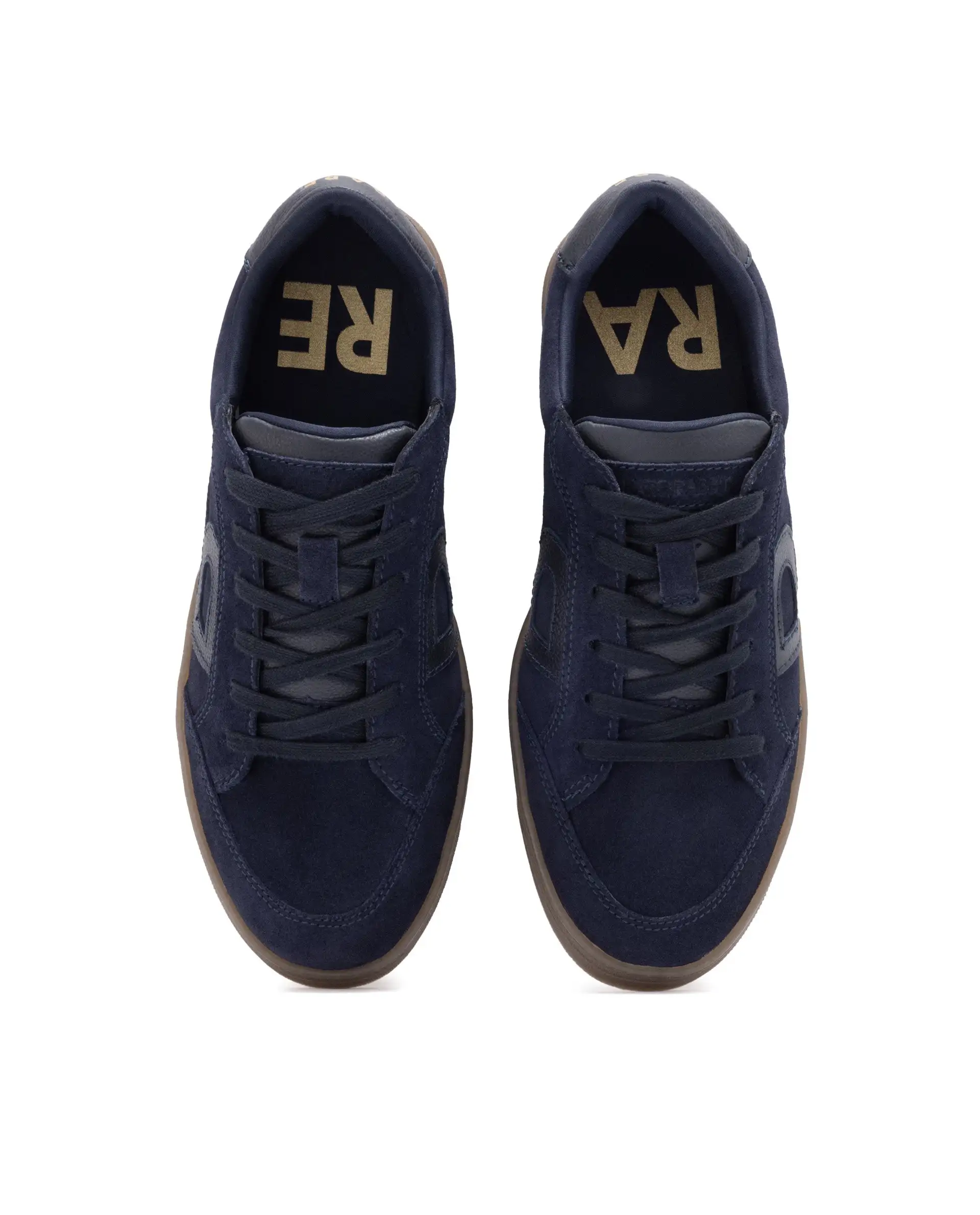 Rare Rabbit Men's Antares Blue Low-Top Lace Up Premium Suede With Genuine Leather Sneaker - Image 4