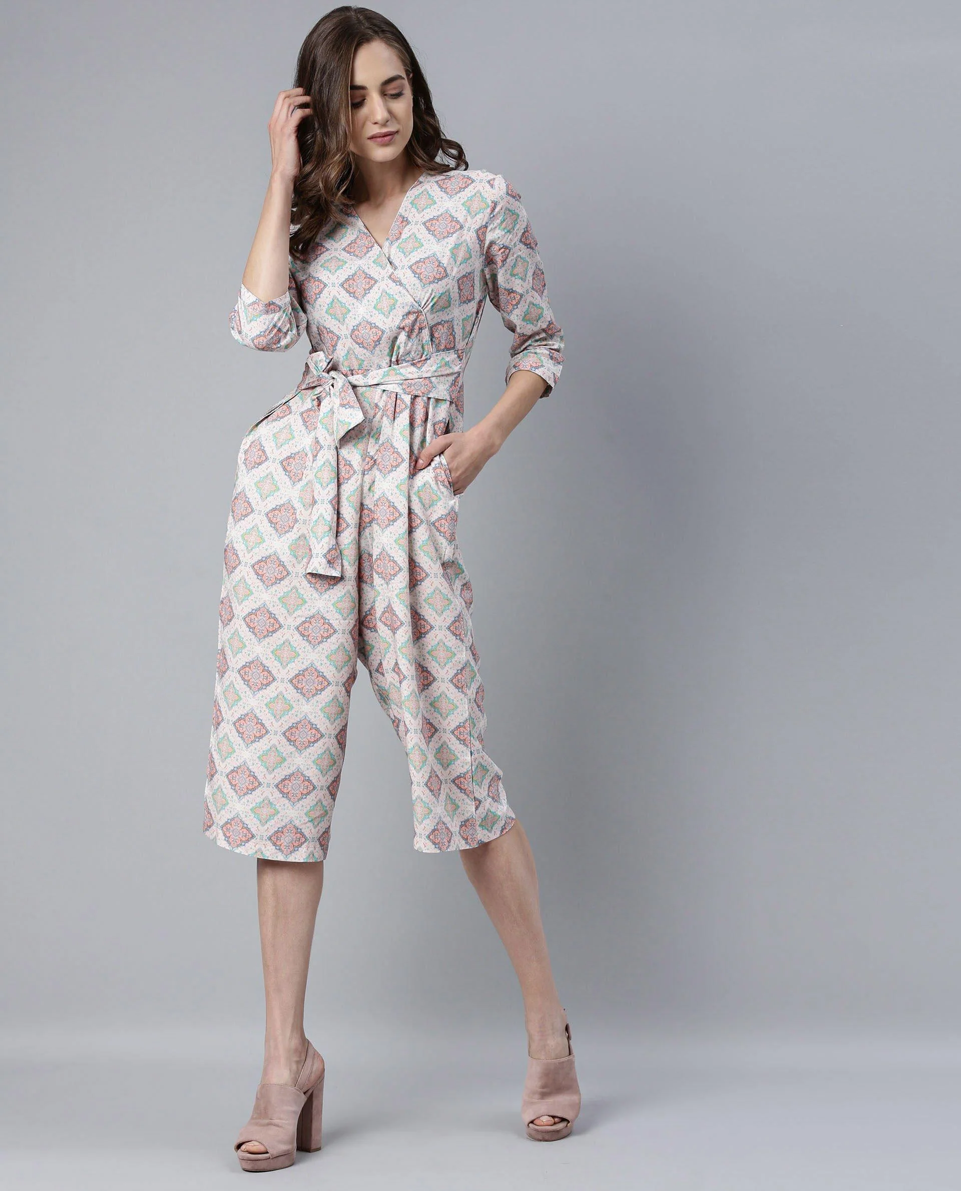 Rareism Women's Arizona Pink Jumpsuit - Image 5