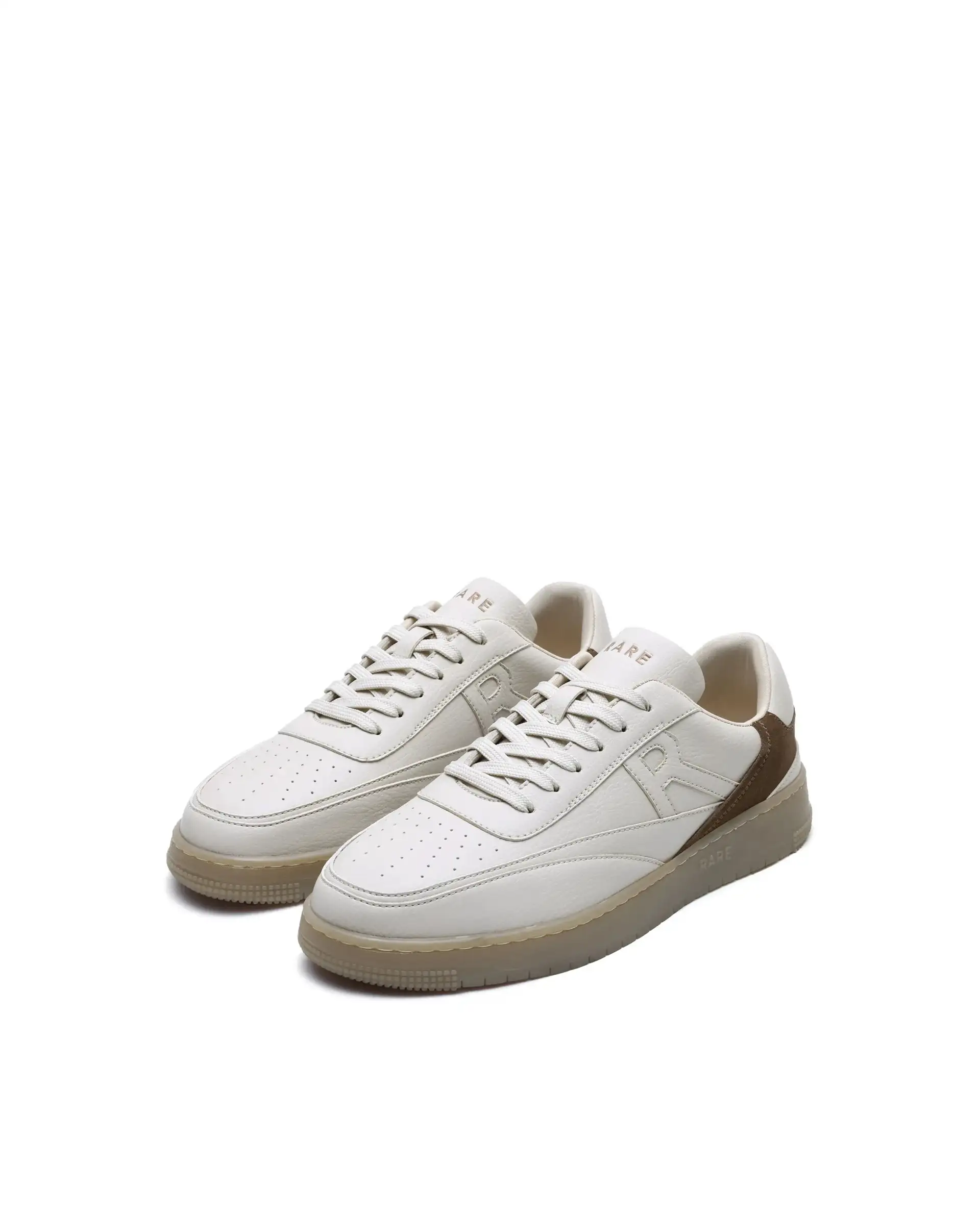 Rare Rabbit Men's Aron Beige Micro Fiber Leather Sneaker - Image 3