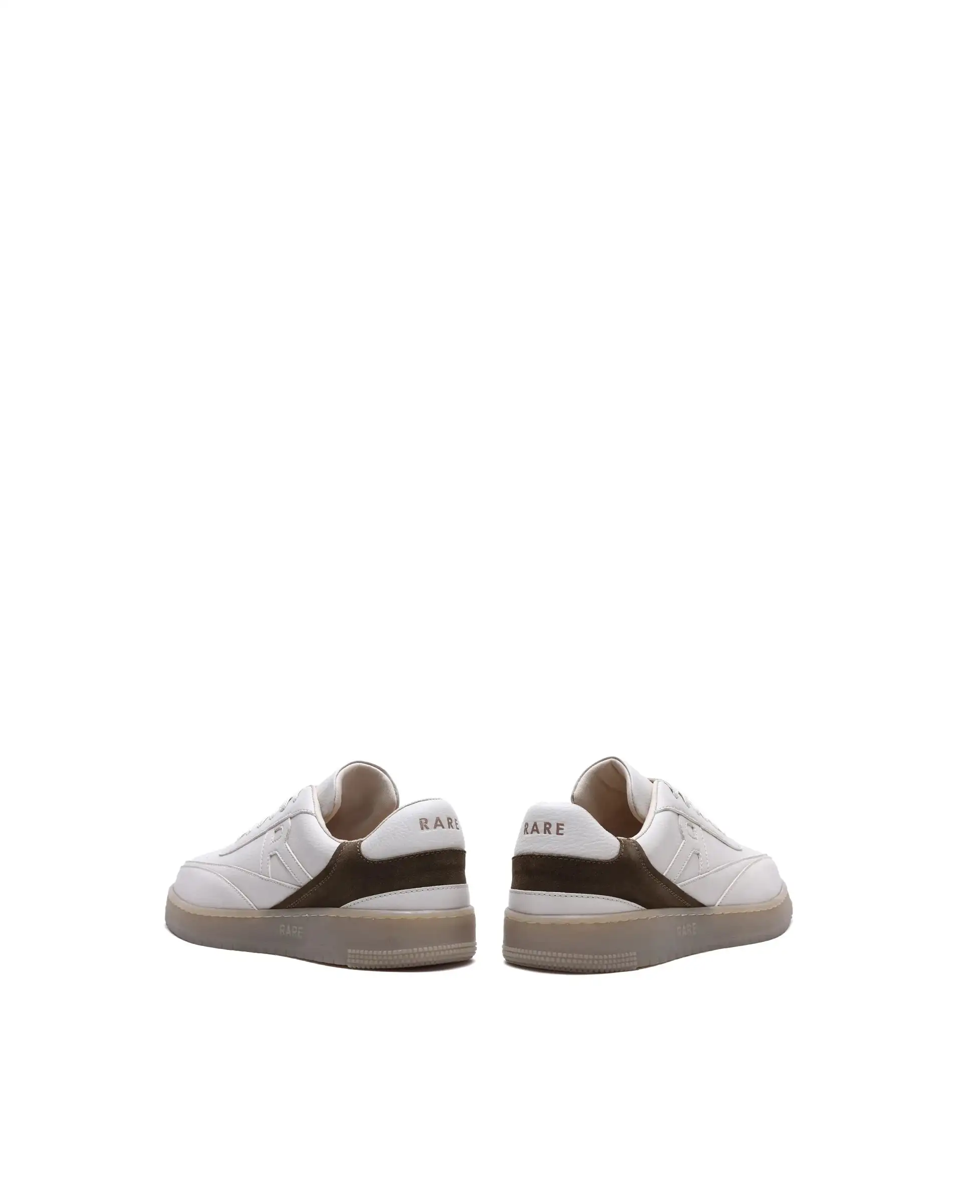 Rare Rabbit Men's Aron Beige Micro Fiber Leather Sneaker - Image 5