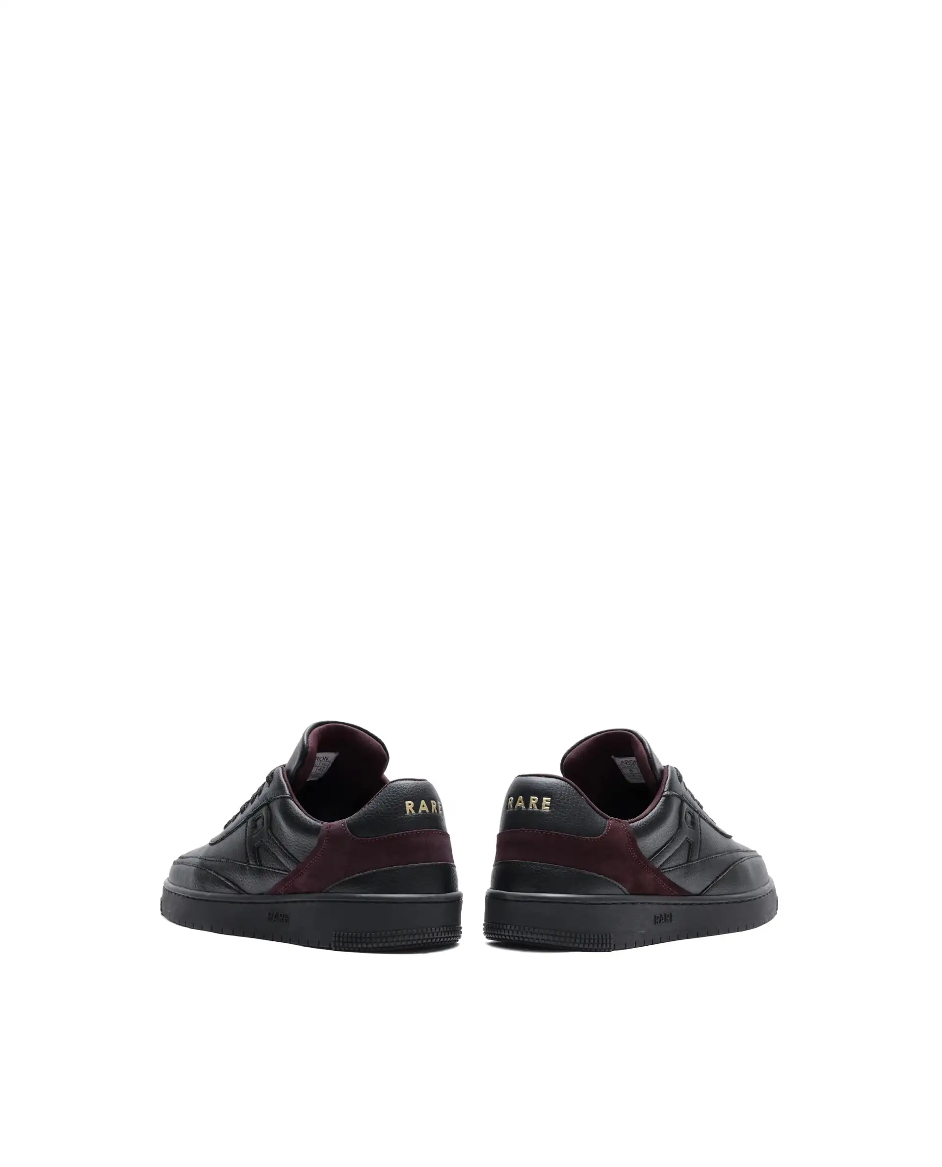 Rare Rabbit Men's Aron Black Micro Leather Sneaker - Image 7