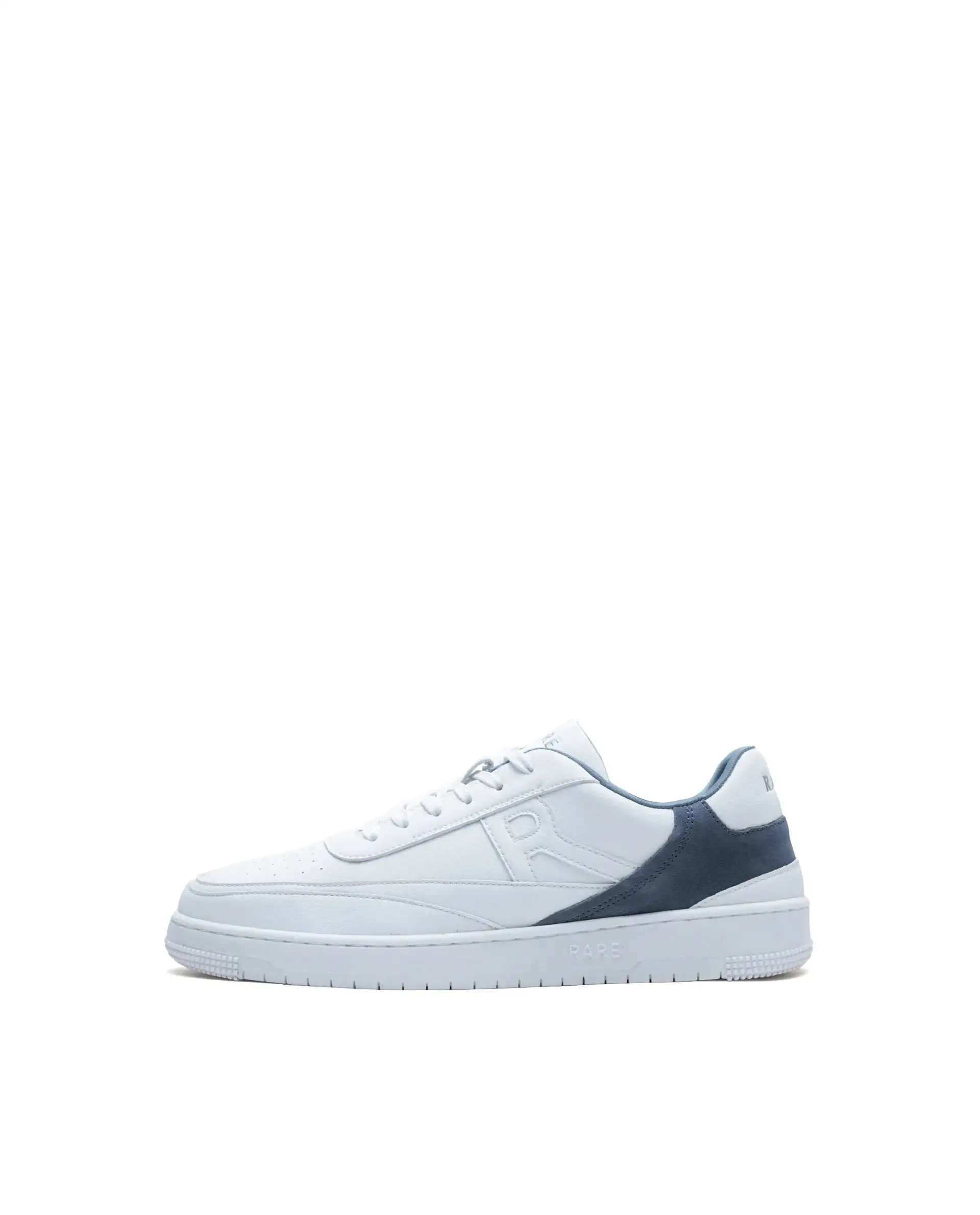 Rare Rabbit Men's Aron White Micro Leather Sneaker - Image 8