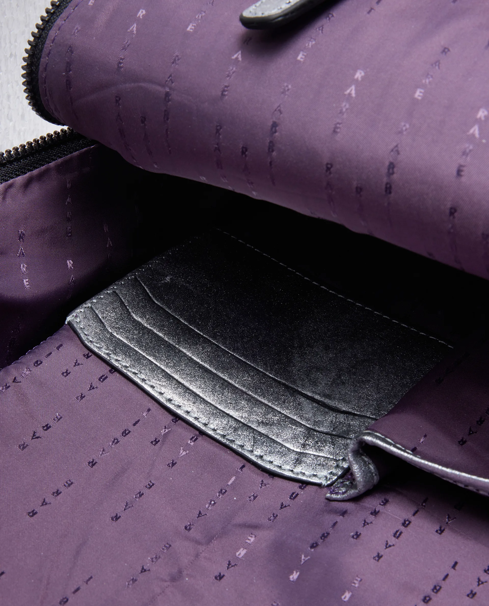 Rare Rabbit Men Arte Metallic Foil Leather Bags (Limited Edition) - Image 3