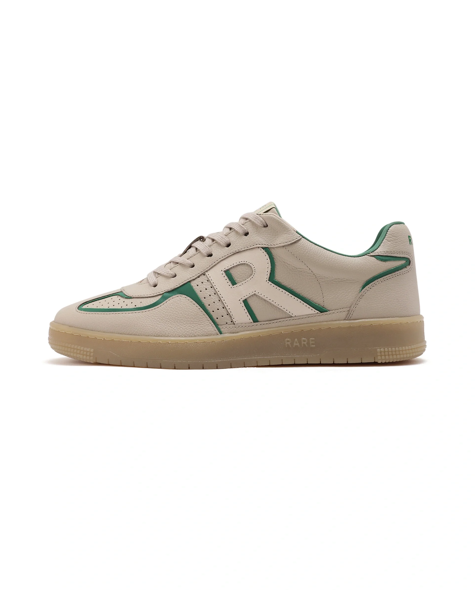 Rare Rabbit Men Ascend Beige Dual Tone Genuine Leather Lace-Up Low Top Sneaker Shoes - Image 10