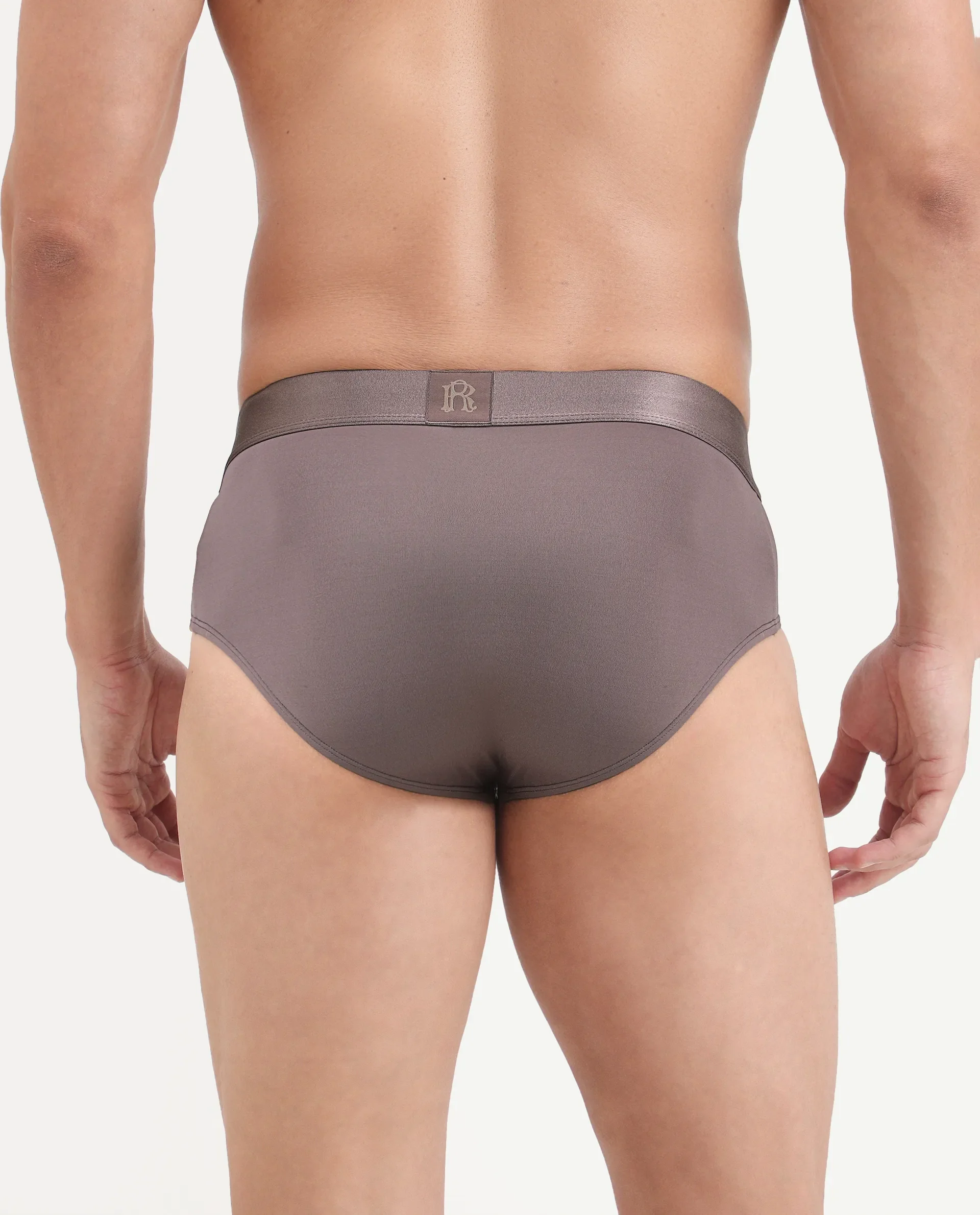 Rare Rabbit Men's Asit Dusky Pink Soft Nylon Blend Stretch Briefs - Image 4