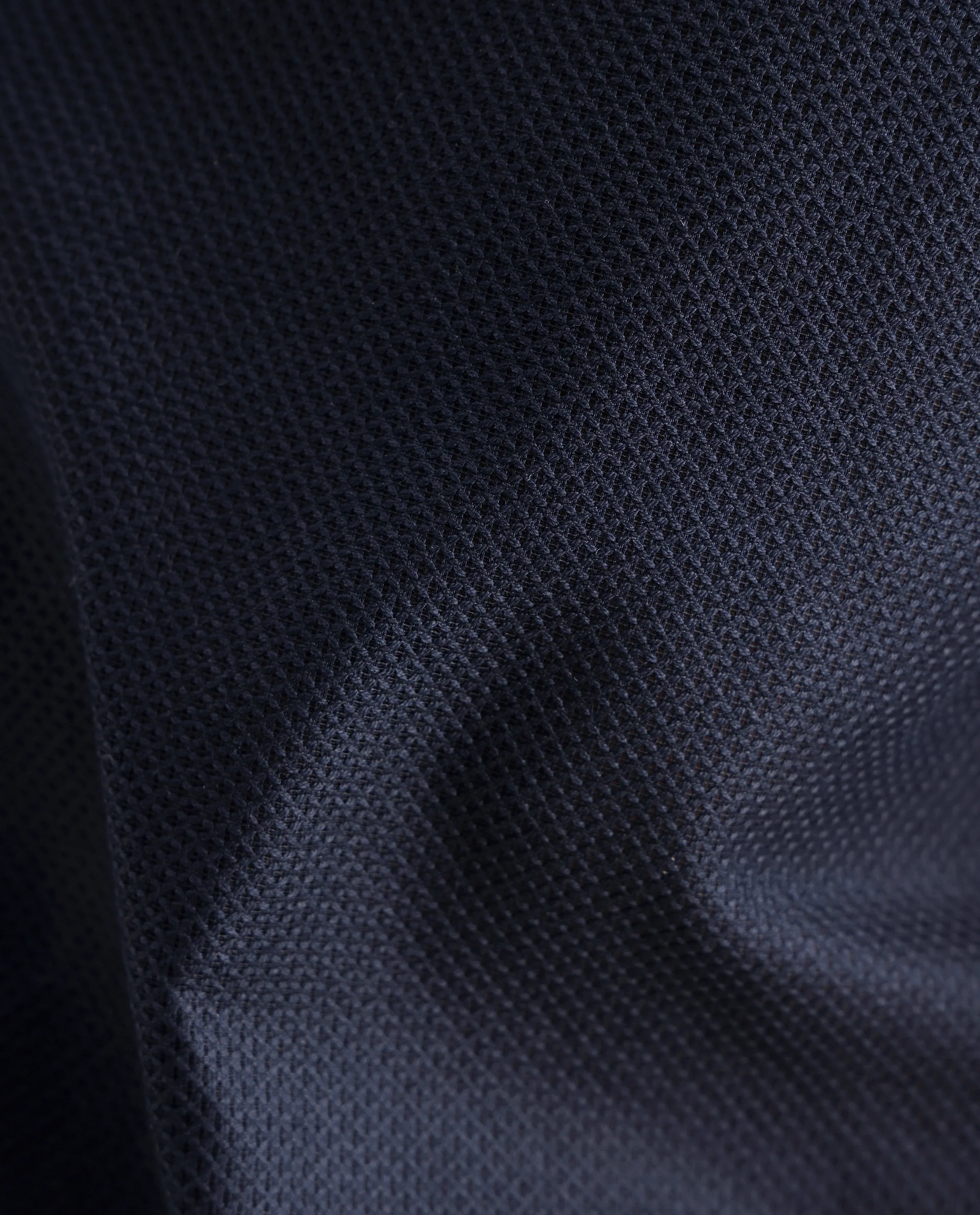 Rare Rabbit Men's Astron 25 Navy Cotton Blend Plain Regular Fit Full Sleeve Collared Shirt - Image 4